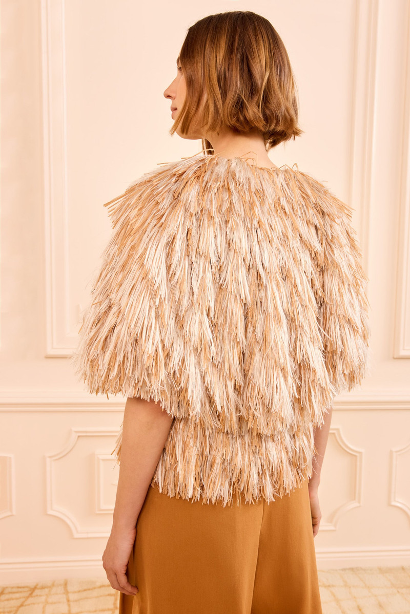 Celestia Raffia Vest 4