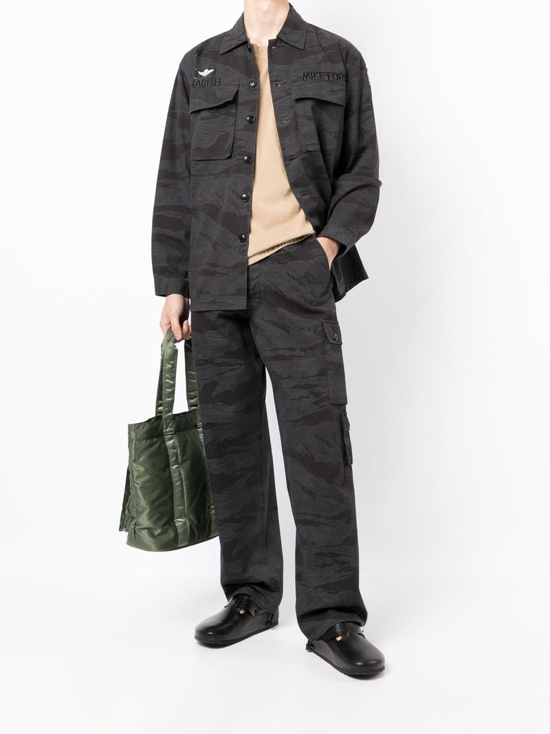 MAHARISHI camouflage-print cargo trousers outlook