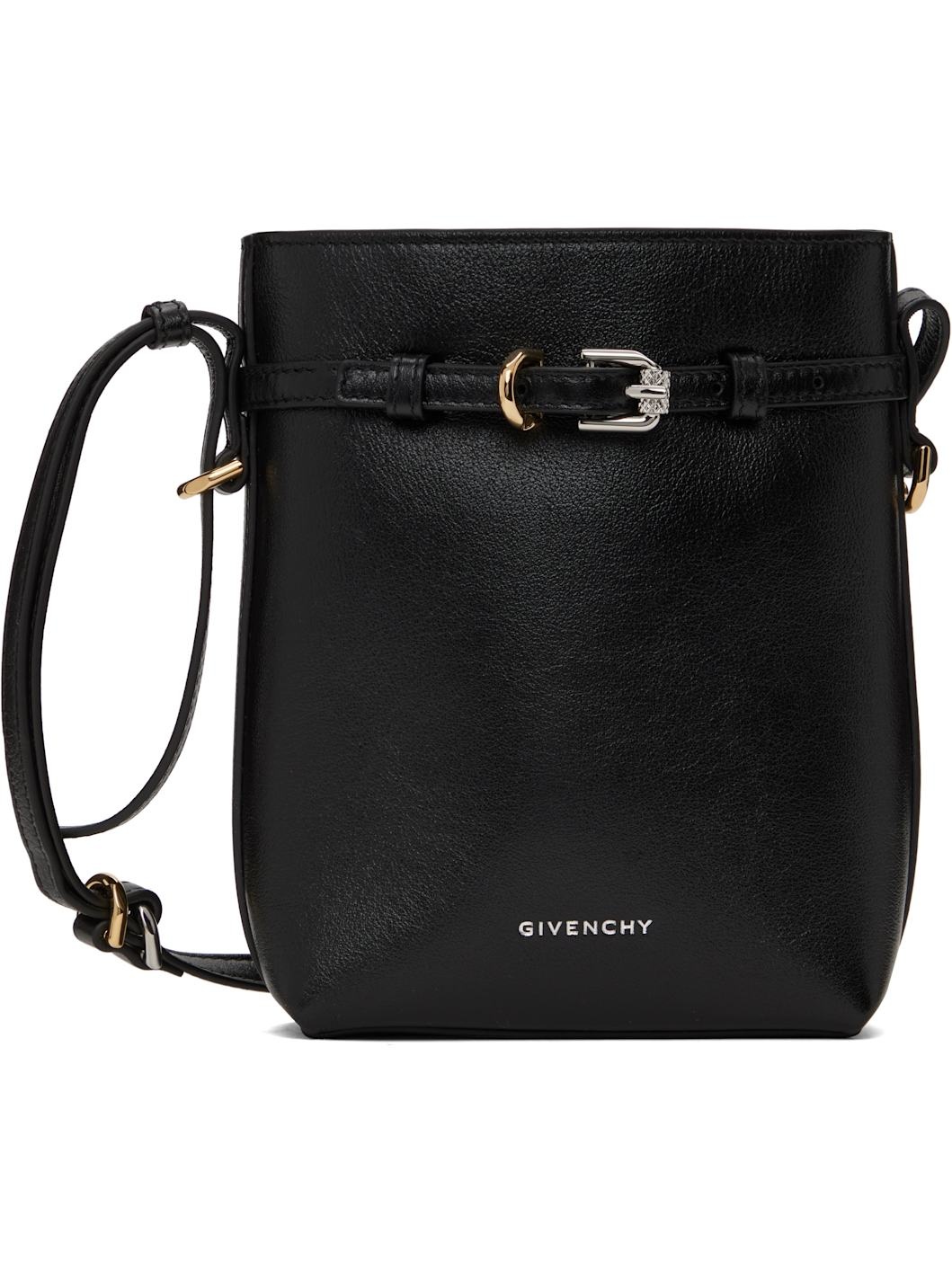 Black Voyou Phone Bag - 1
