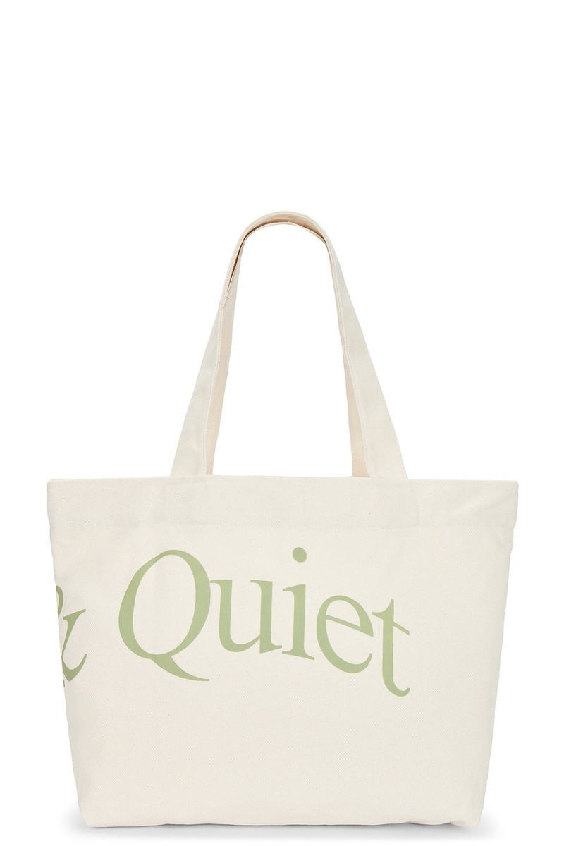 Museum of Peace & Quiet Wordmark Tote Bag outlook