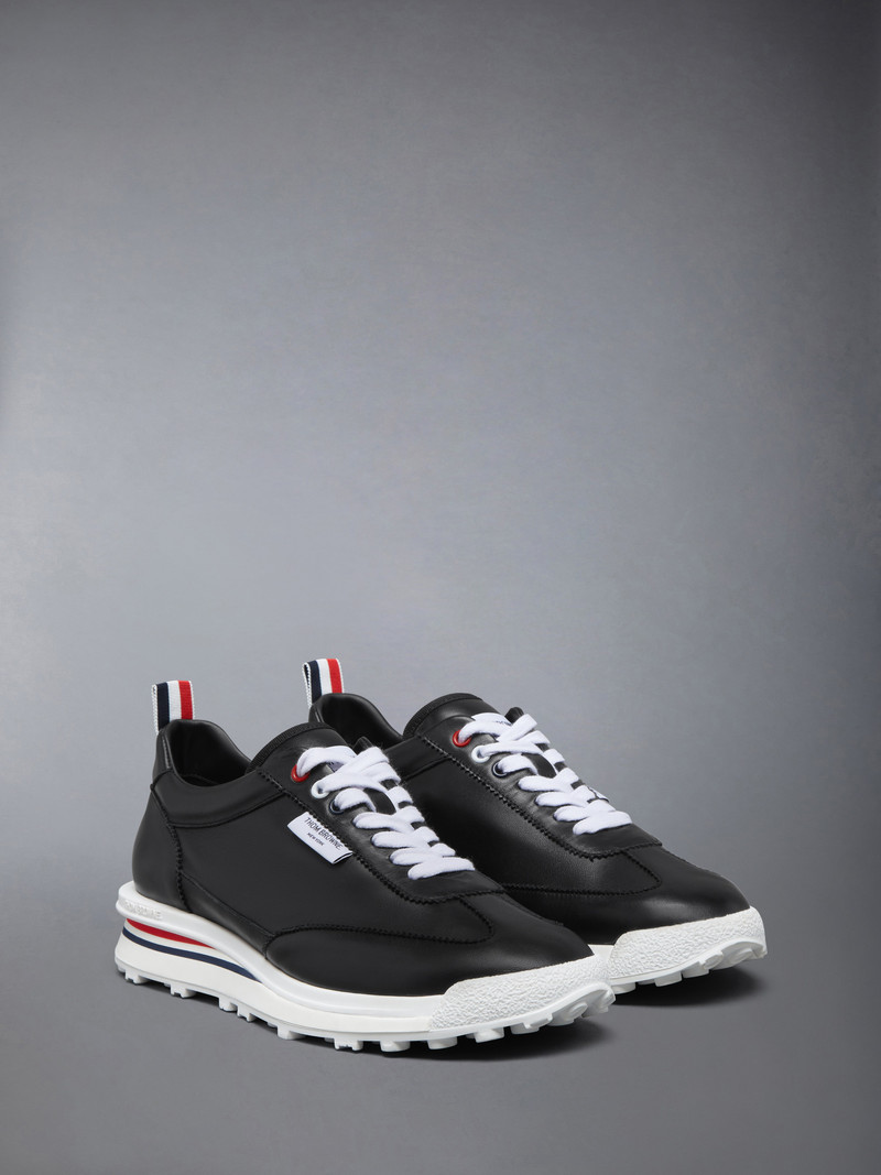 Thom Browne SOFT NAPPA RWB TECH RUNNER SNEAKER outlook