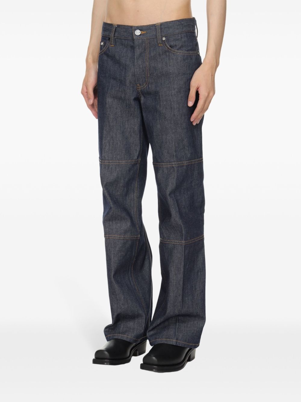 zip-detail trousers - 5