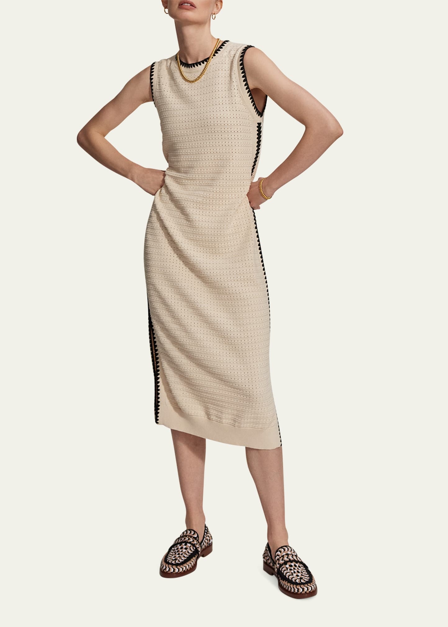 Dwight Knit Tank Midi Dress - 5
