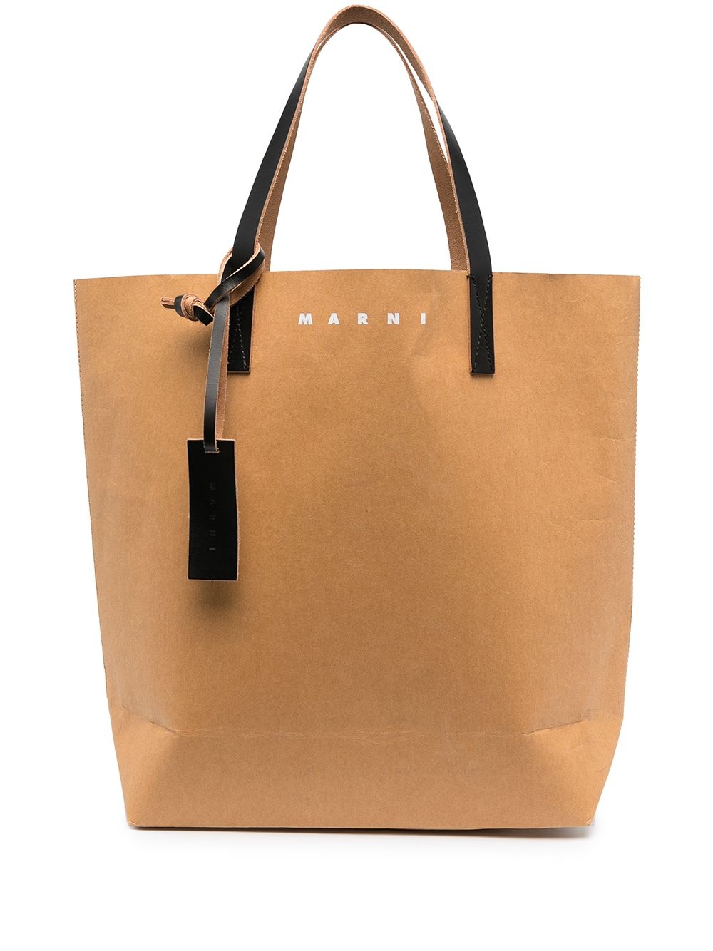 North-South two-tone tote bag - 1