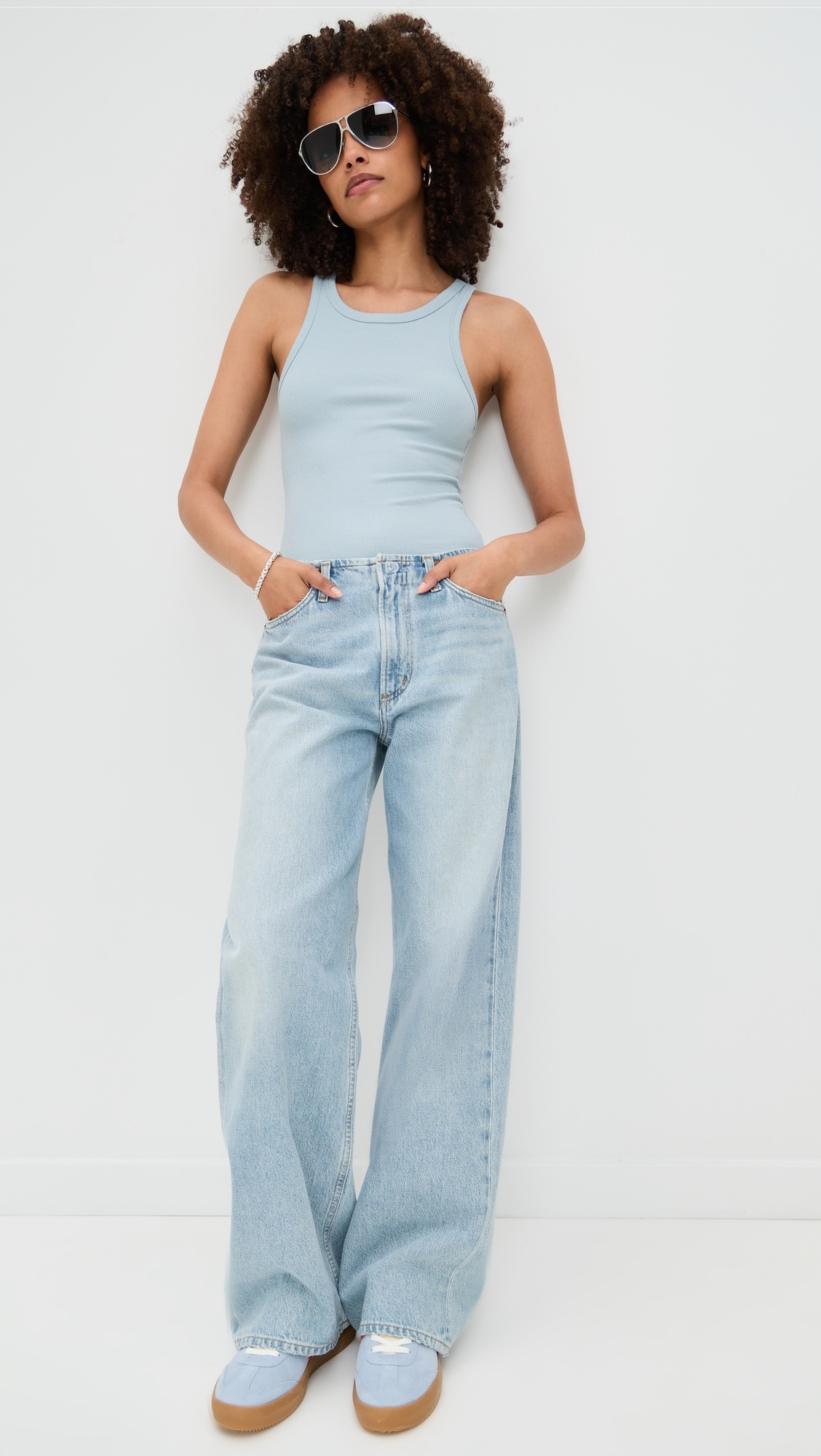 High Neck Fitted Tank - 4