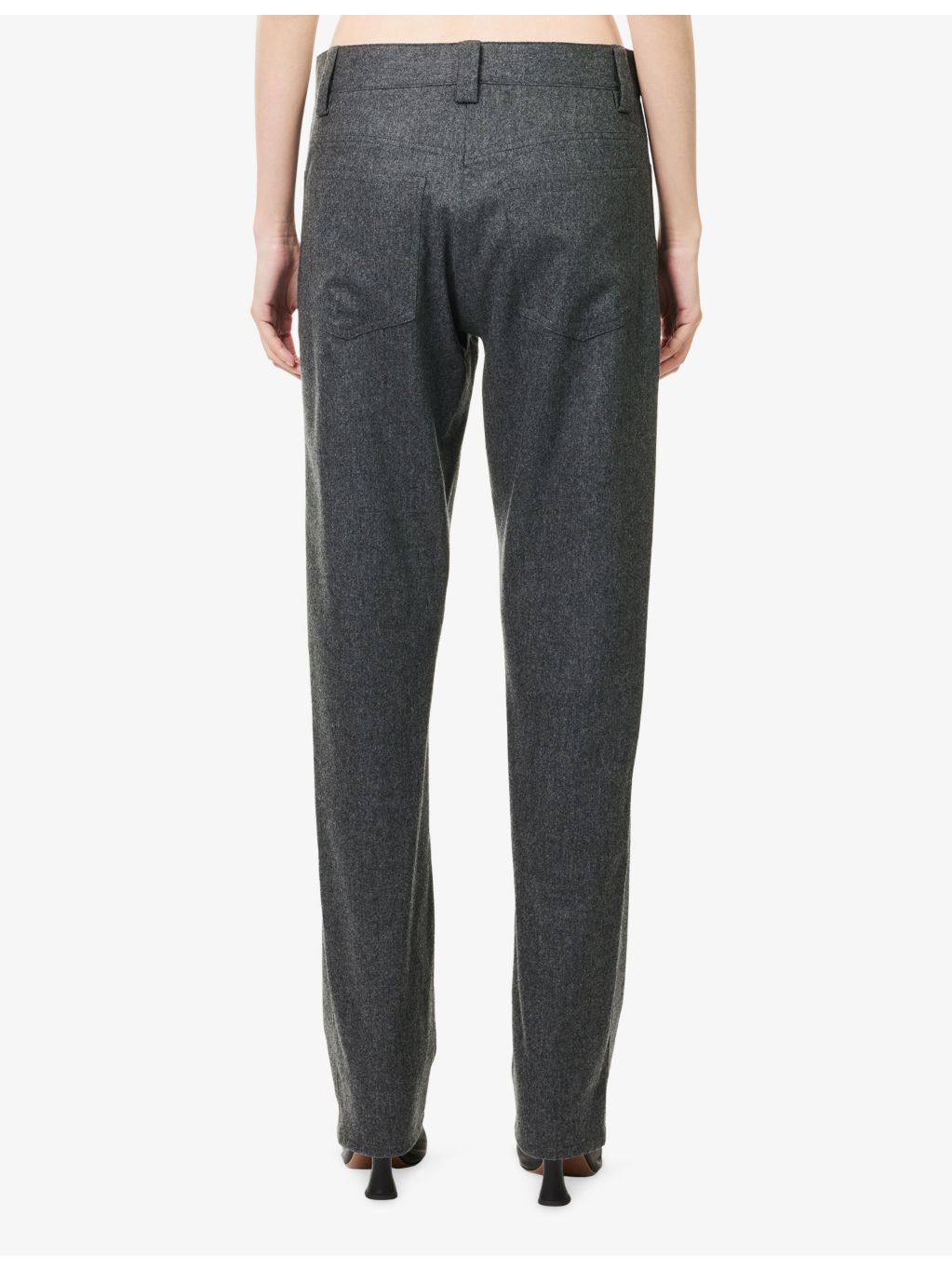 Callum Straight-Leg Stretch-Wool And Cashmere Trousers - 4