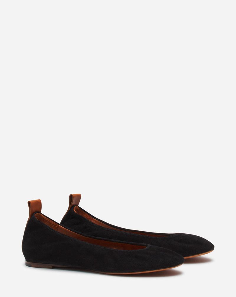 Lanvin THE SUEDE BALLERINA FLAT outlook