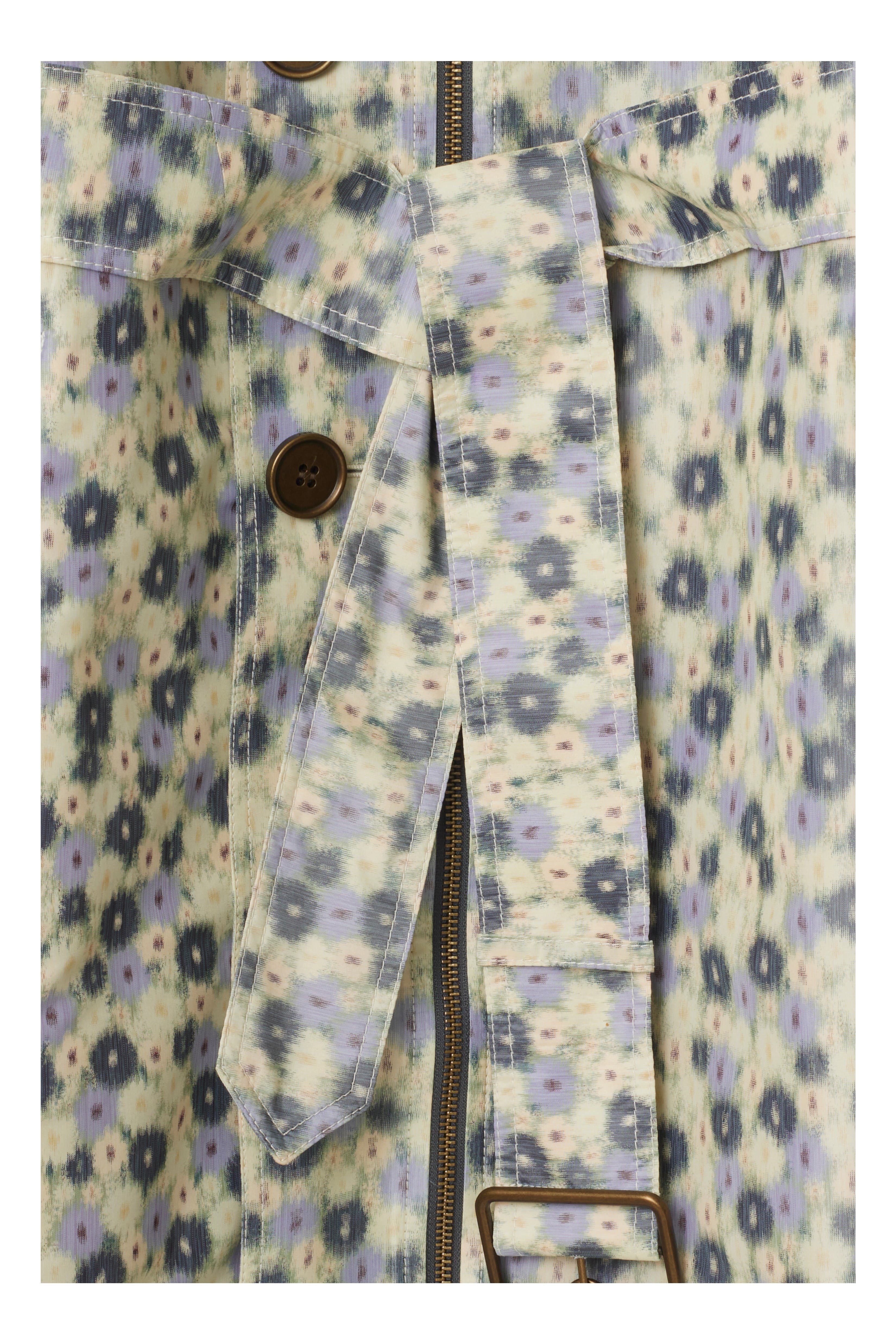 burberry Long Daisy Lightweight Zip Car Coat in Eccles at Nordstrom - 6