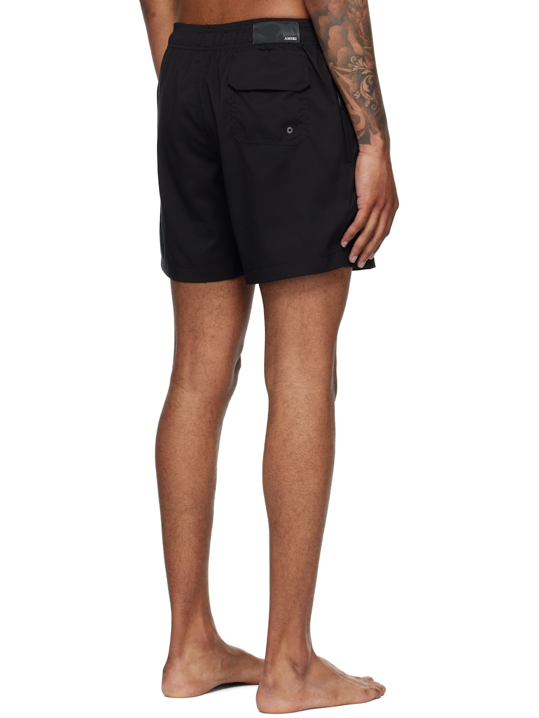 Black MA Core Logo Swim Shorts - 3