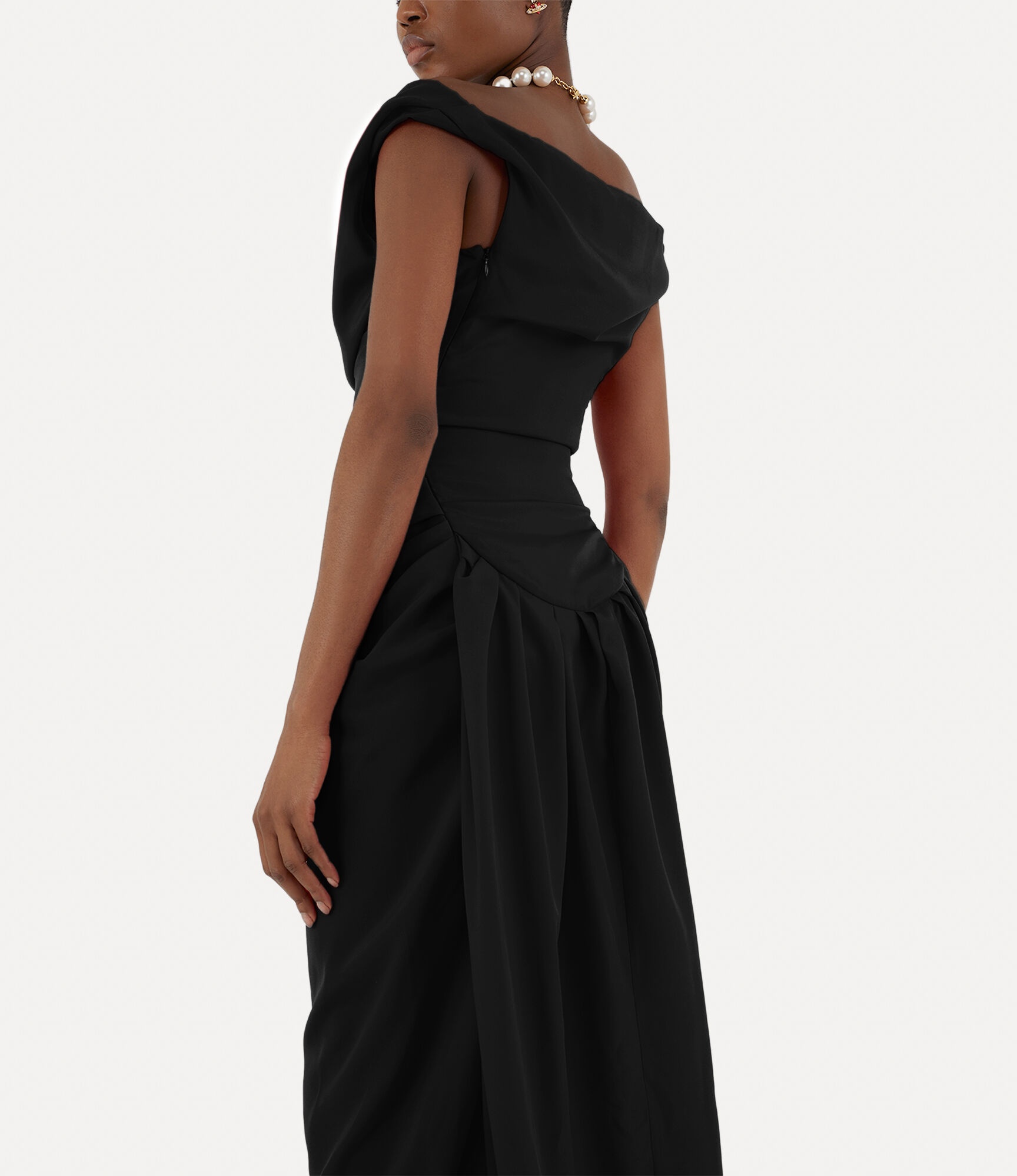 LONG GINNIE PENCIL DRESS - 4