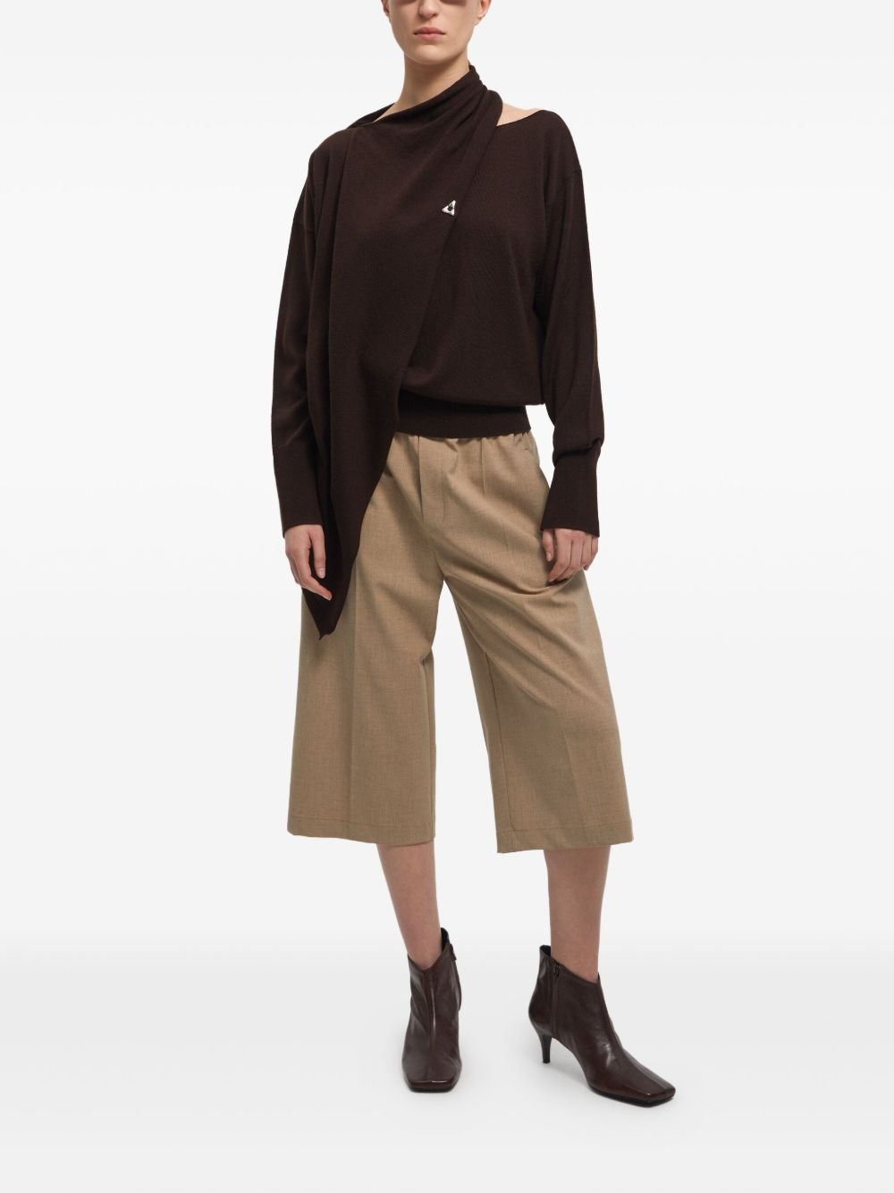 high-rise bermuda shorts - 2