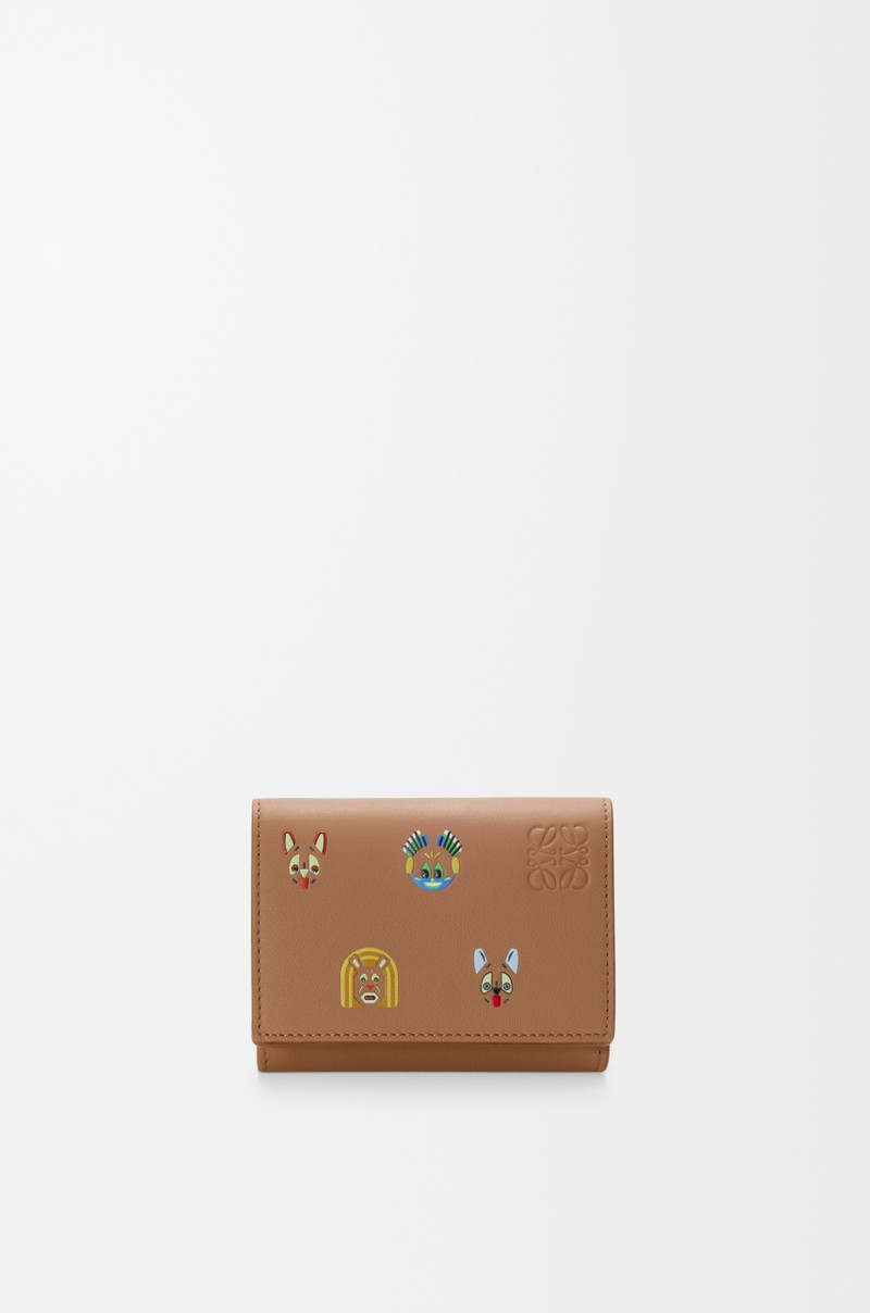 Cats trifold wallet in classic calfskin 1