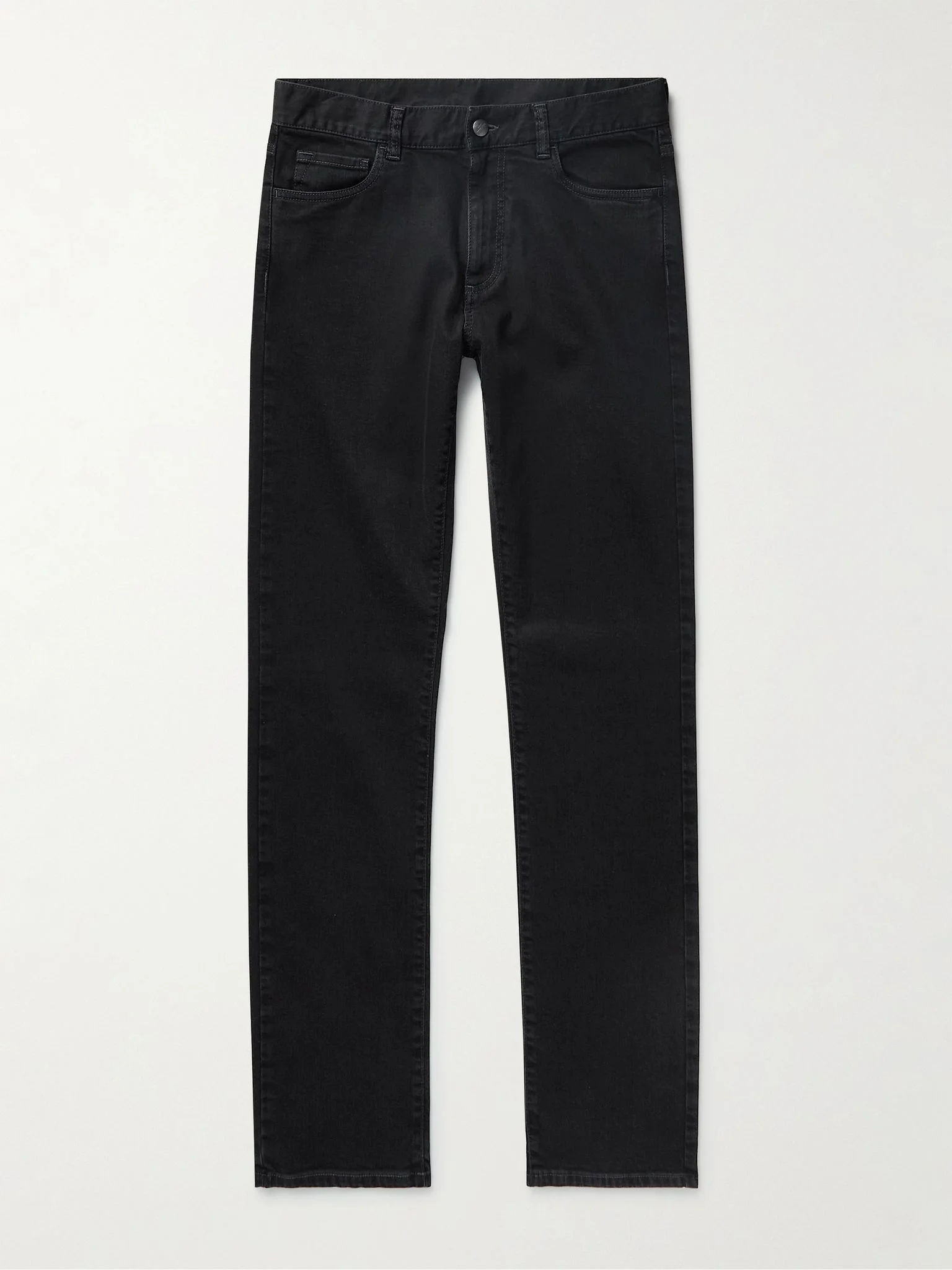 Slim-Fit Jeans Black - 1
