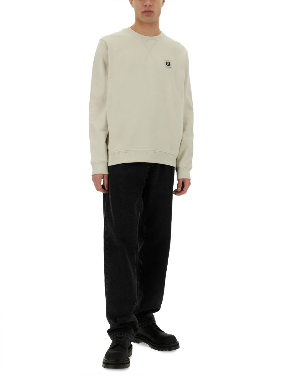 Belstaff Men Sweatshirt With Logo Patch - 2