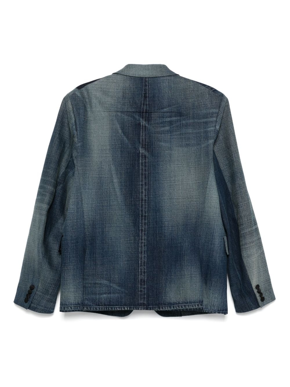 denim blazer - 2