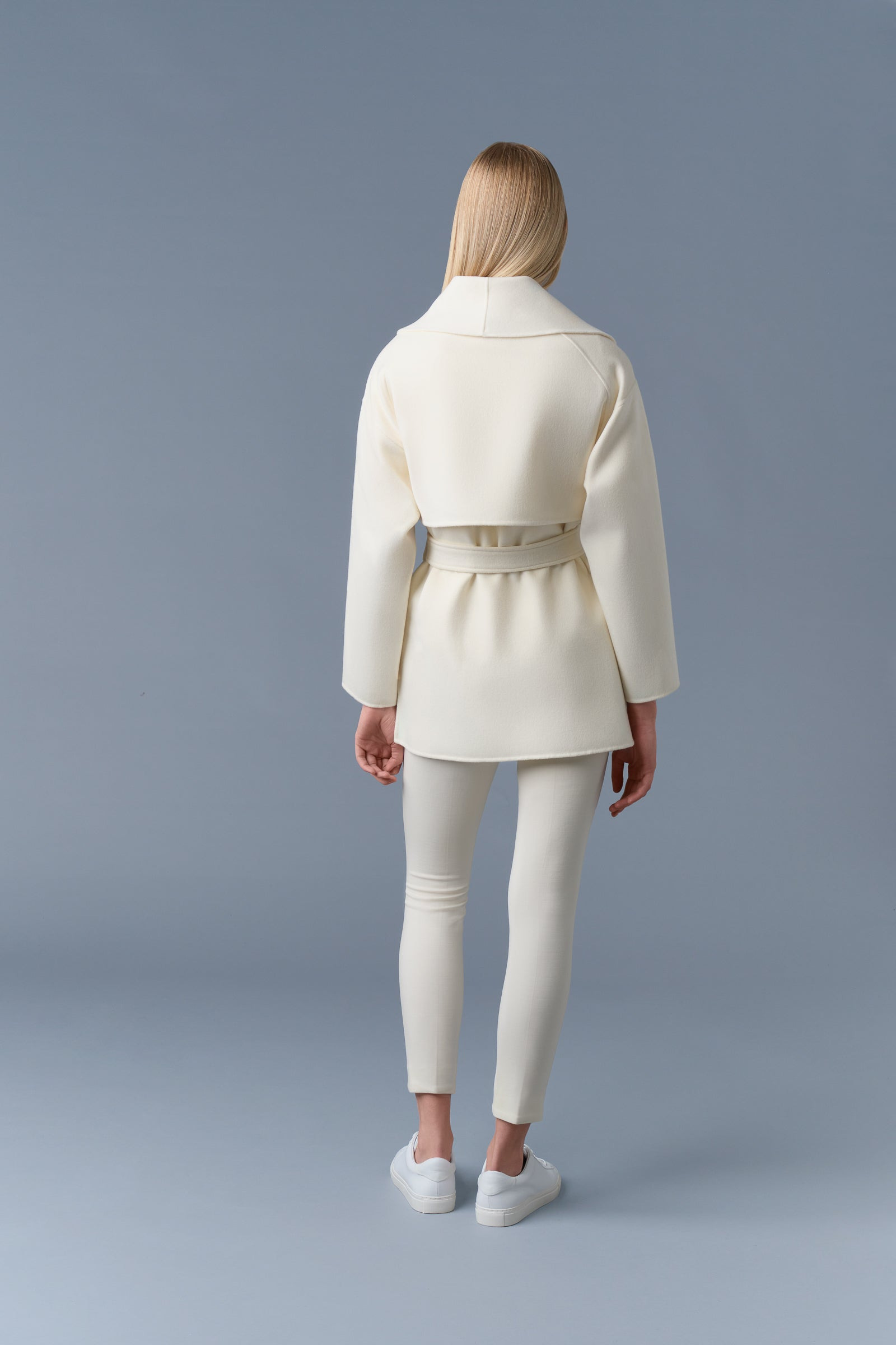 TYRA Double-Face wool robe jacket - 4