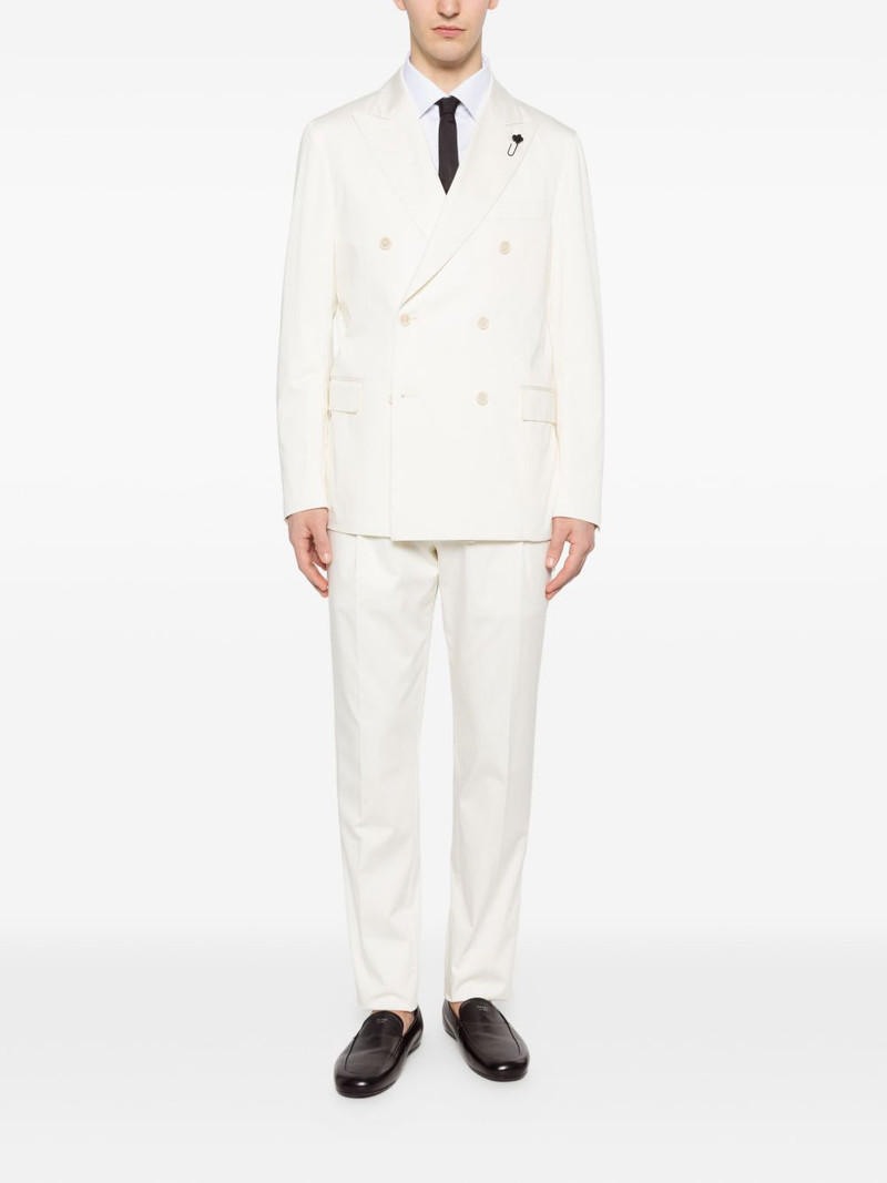 LARDINI double-breasted suit outlook