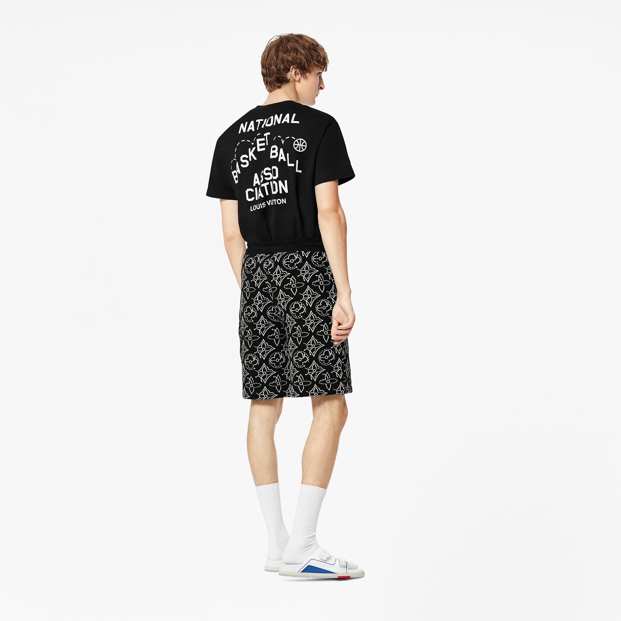 LVxNBA Strategic Flowers Quilted Shorts - 5