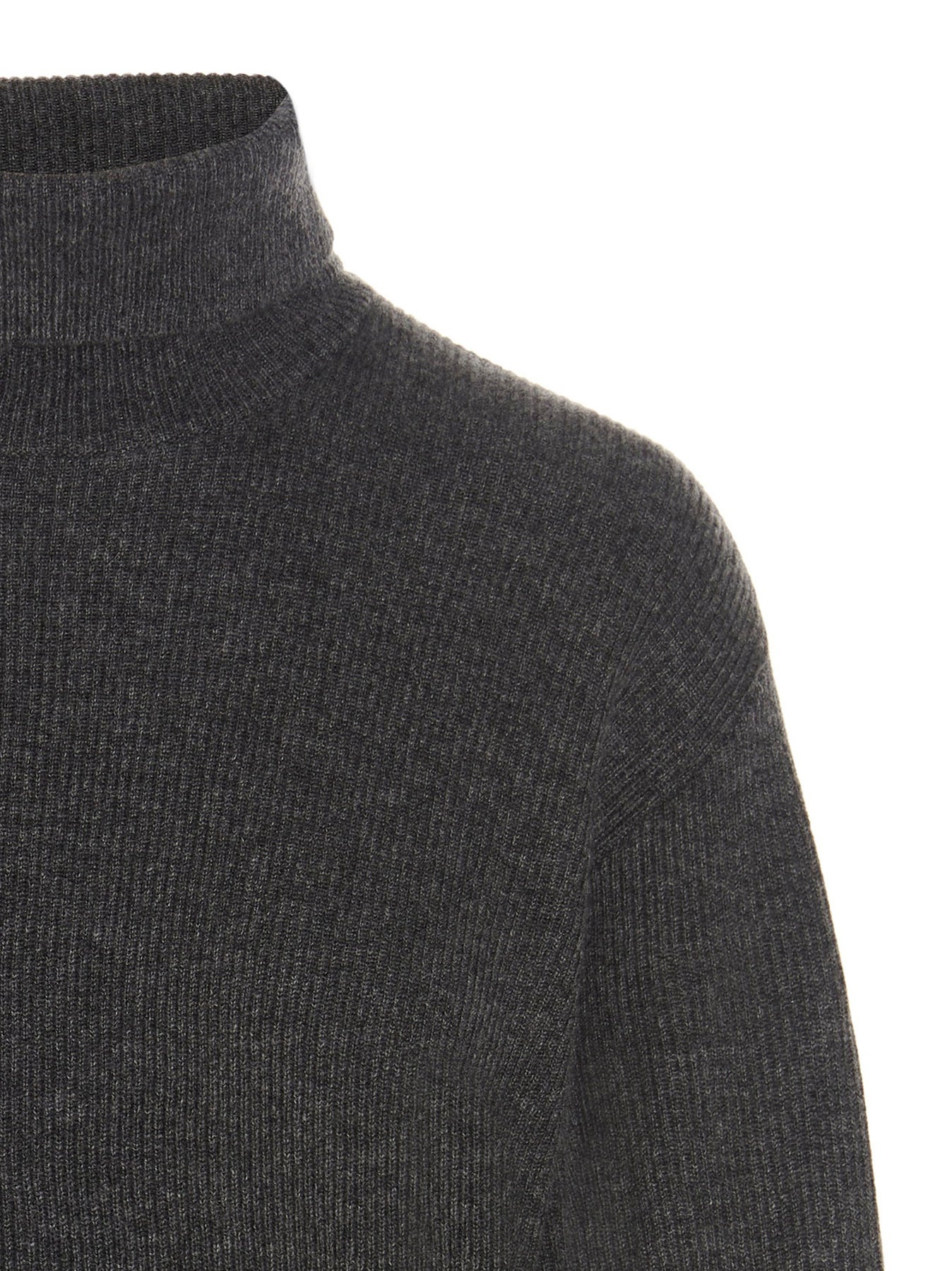 Monile Detail Sweater Sweater, Cardigans Gray - 3