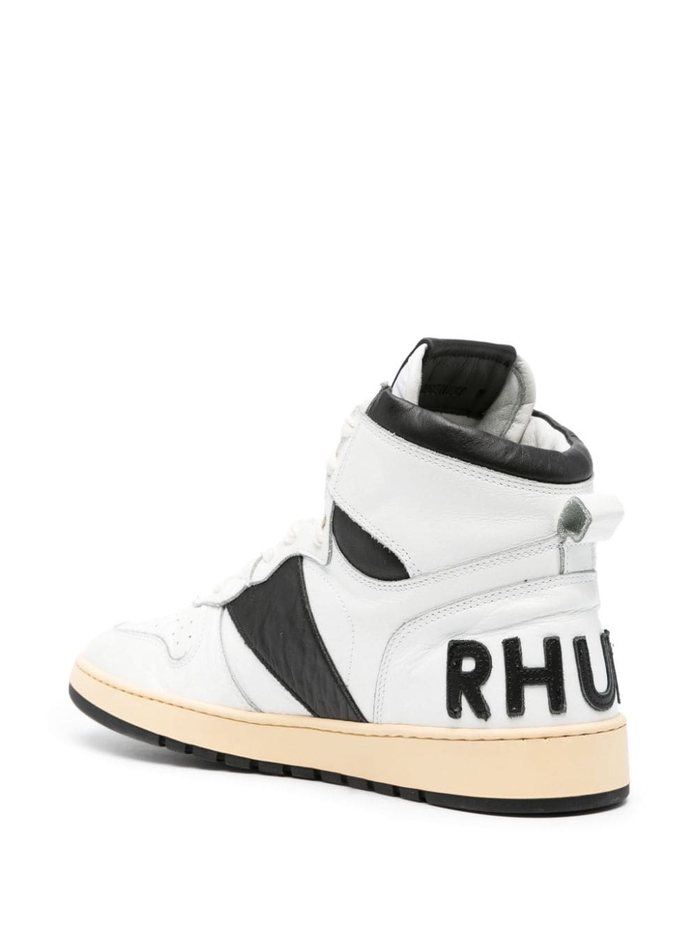 Rhecess high-top leather sneakers - 3