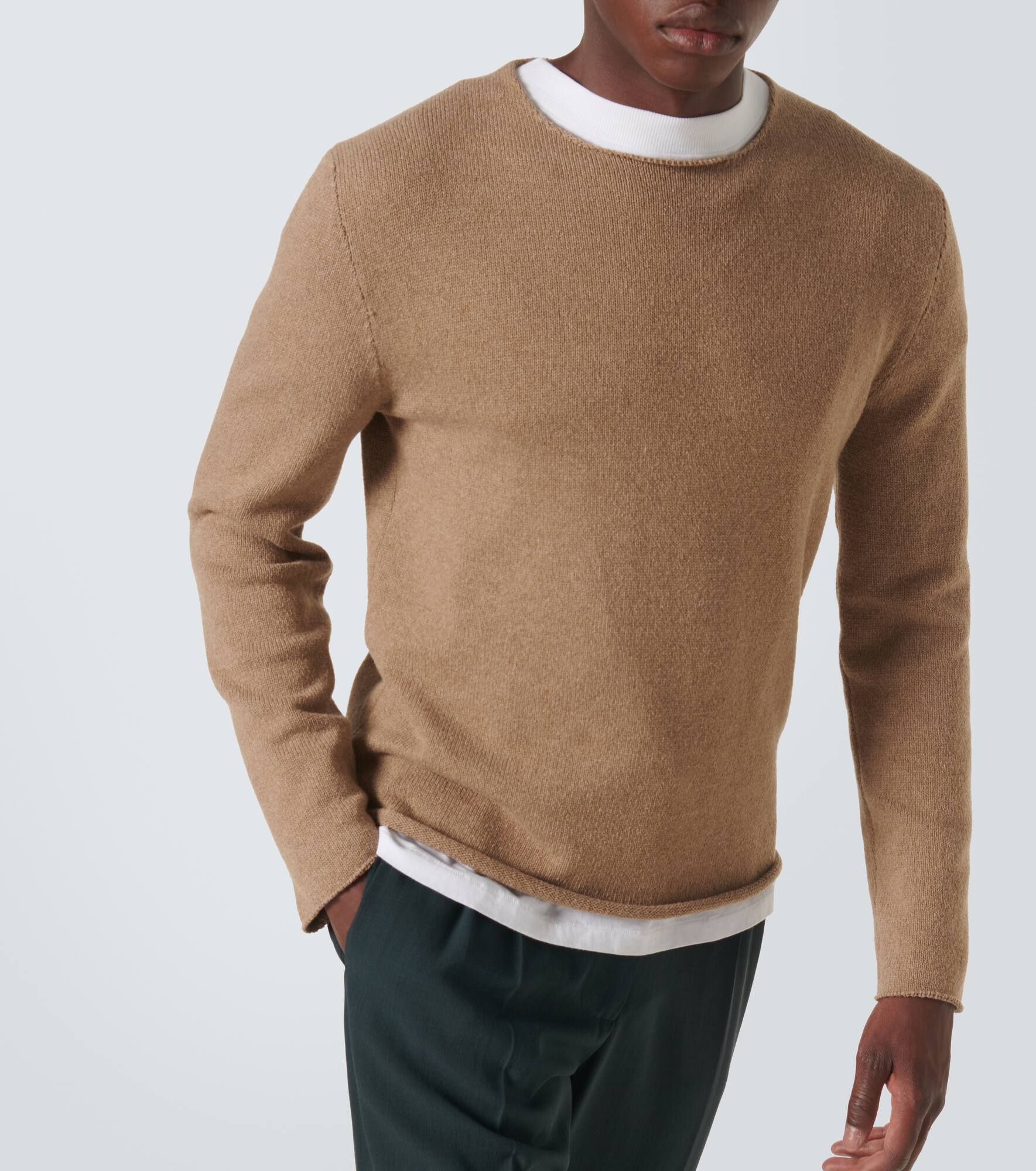 The Row Shai cotton and wool sweater | mytheresa | REVERSIBLE