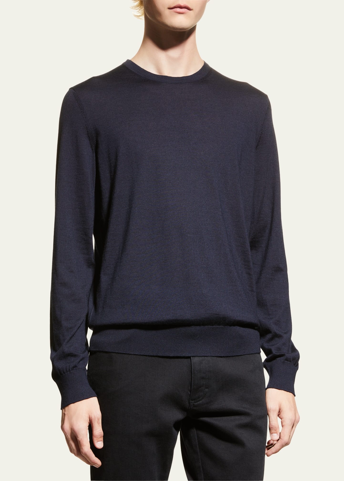 Men's Cashmere Crewneck Sweater - 4