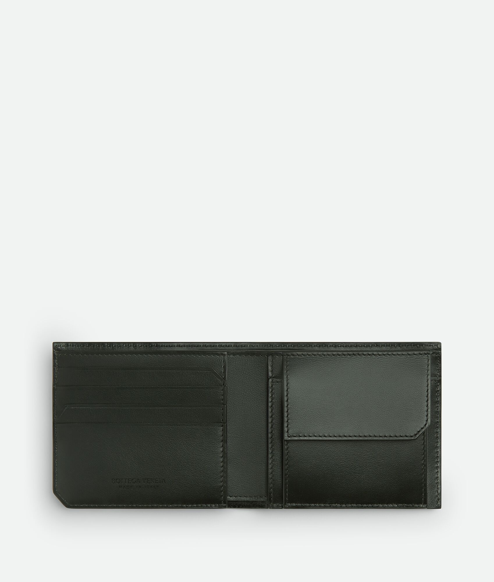 Intrecciato Piccolo Bi-Fold Wallet With Coin Purse - 2
