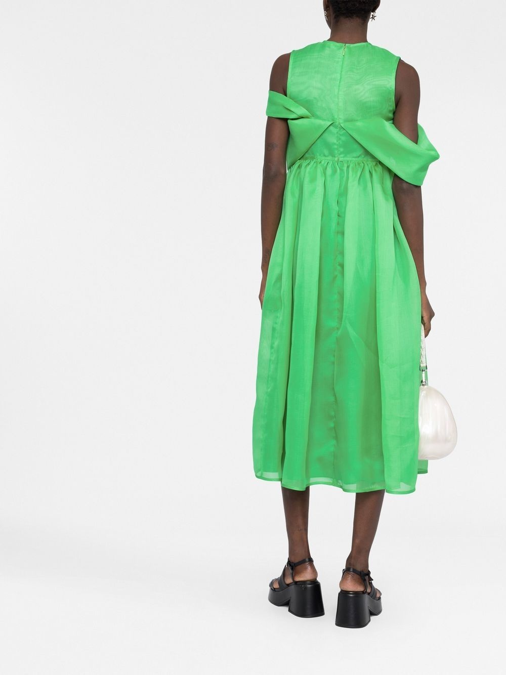 Sidney asymmetric midi dress - 6