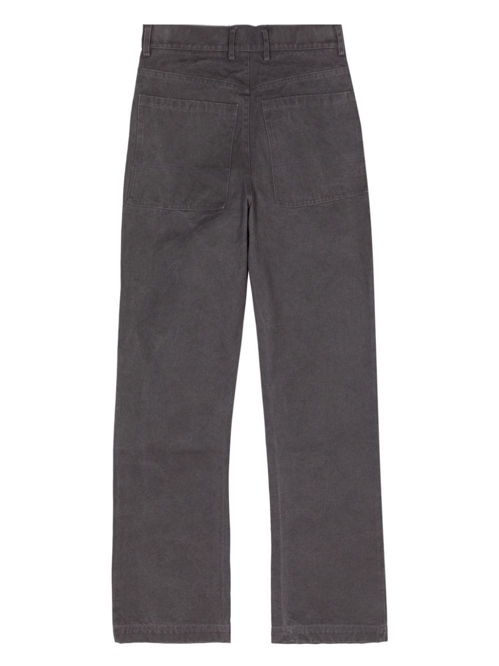 Task mid-rise straight-leg trousers - 2