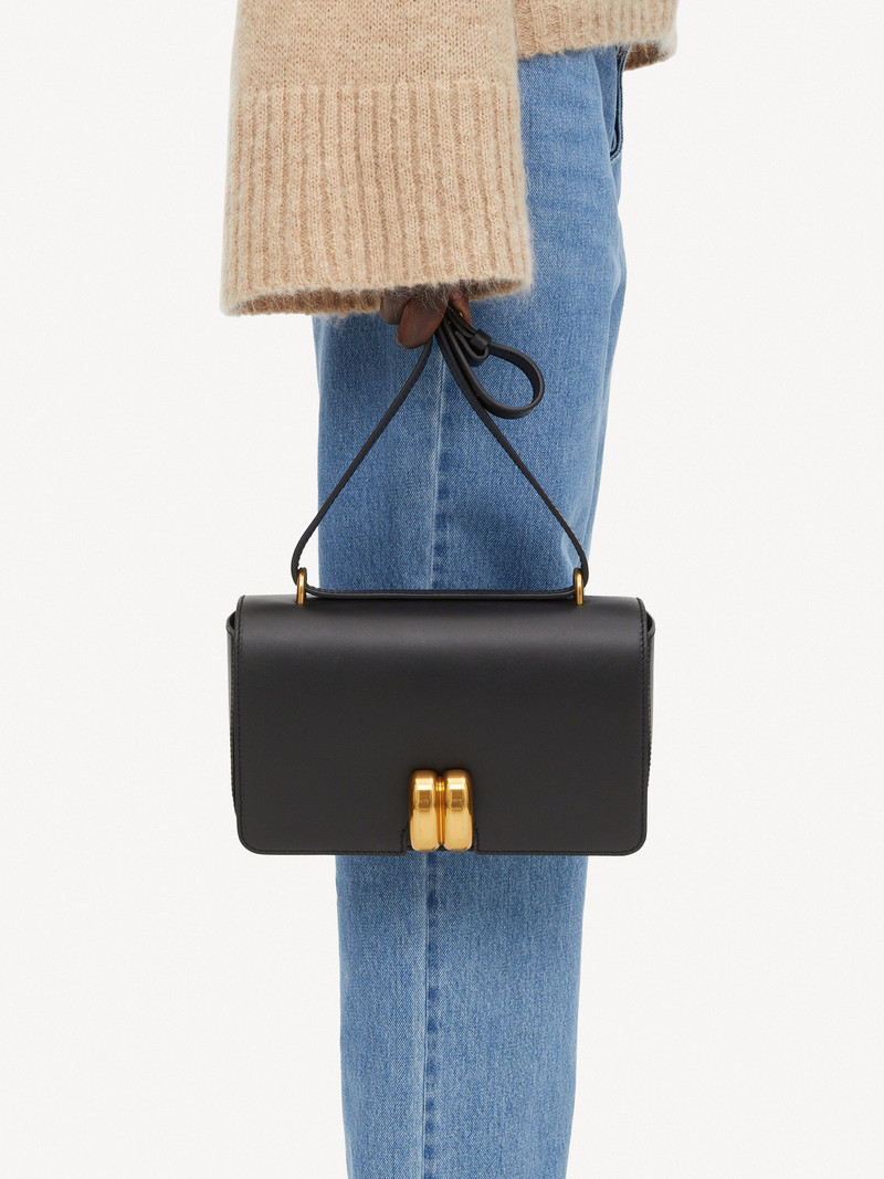 BY MALENE BIRGER Noval leather shoulder bag outlook