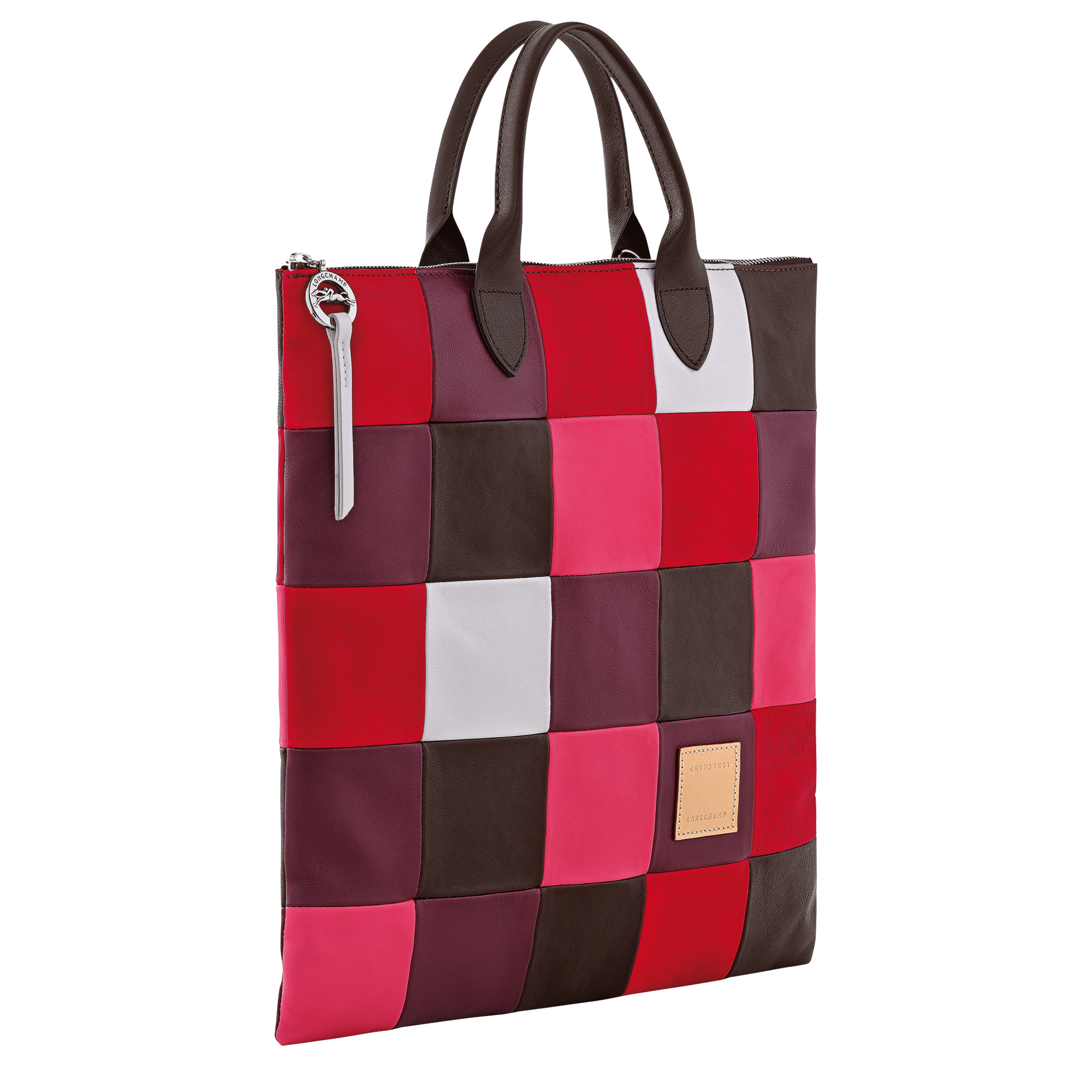 Re-Play L Handbag Eggplant - Leather - 3