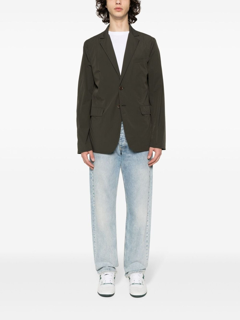Aspesi single-breasted taffeta blazer outlook