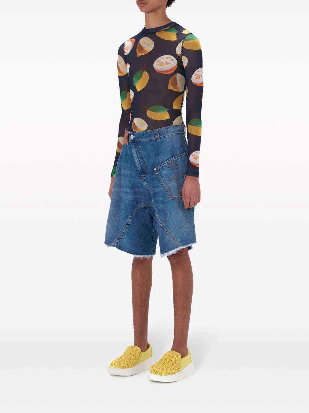 Tシャツ・カットソー J W ANDERSON 'Long sleeve Underpinning' T-shirt J.w.anderson 'long sleeve underpinning' t-shirt available on