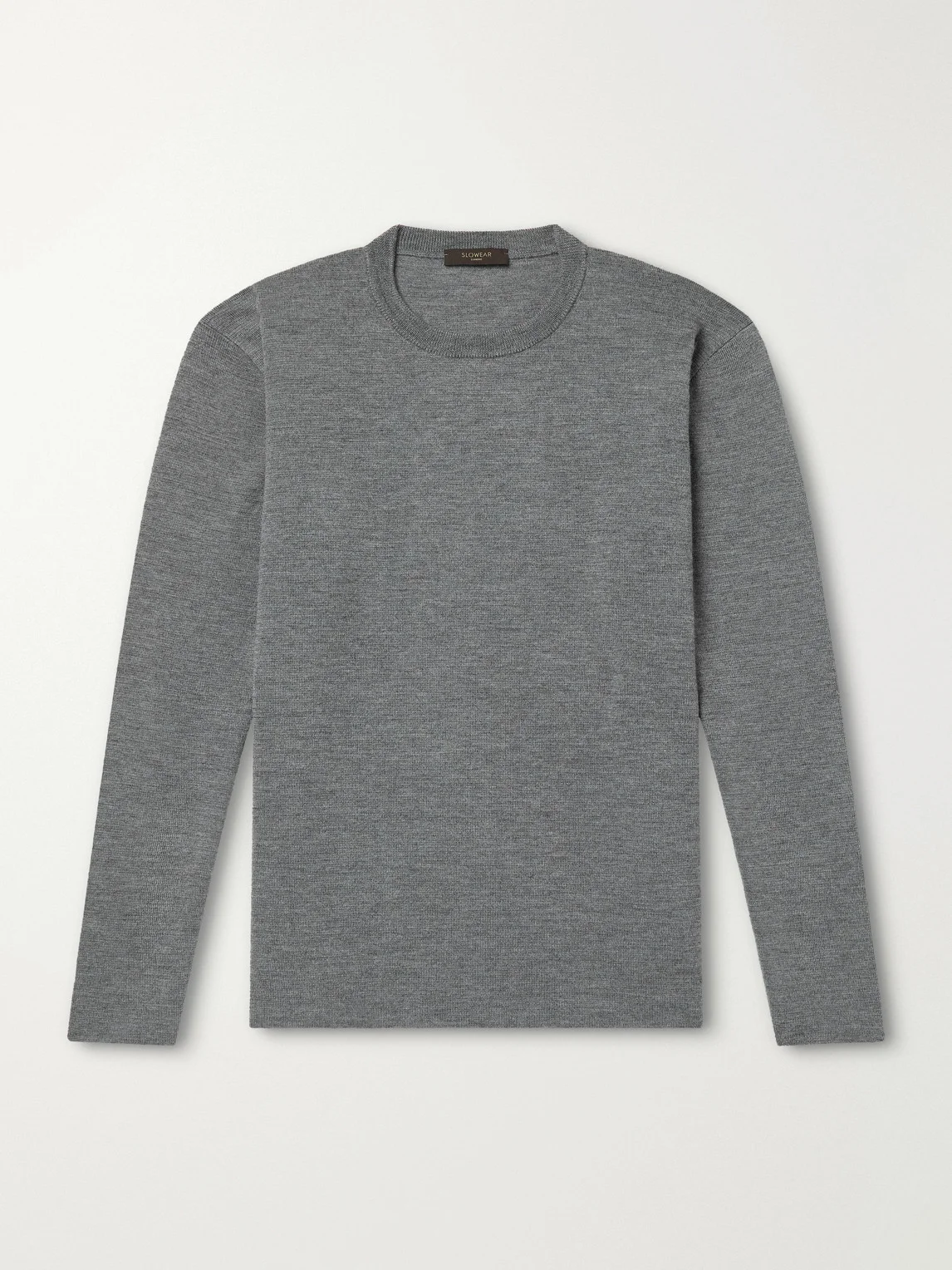 Zanone Slim-Fit Milano Stitch Virgin Wool Sweater - 1