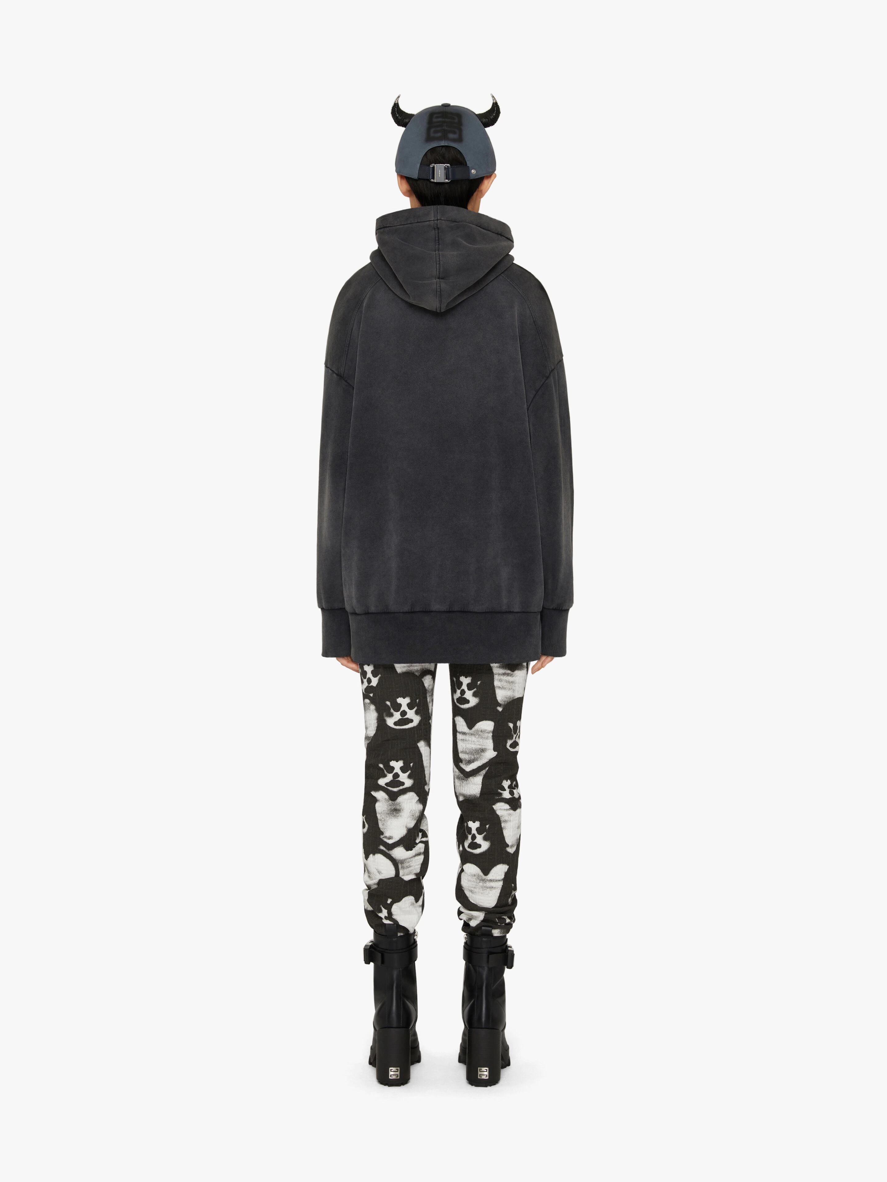 JEANS IN 4G DENIM WITH TAG EFFECT PRINTS - 4