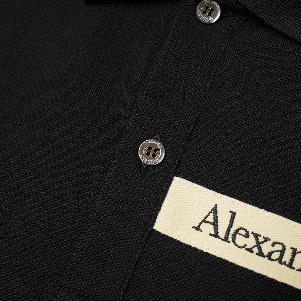 Alexander McQueen Taped Logo Polo - 2