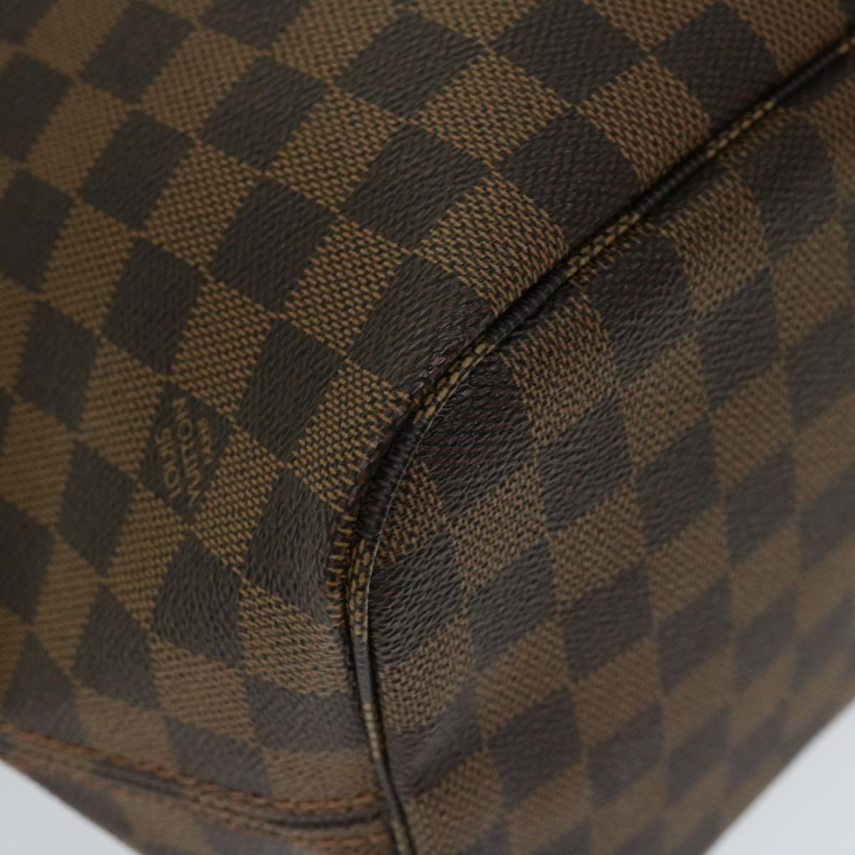 LOUIS VUITTON Damier Ebene Neverfull MM Tote Bag N51105 - 11