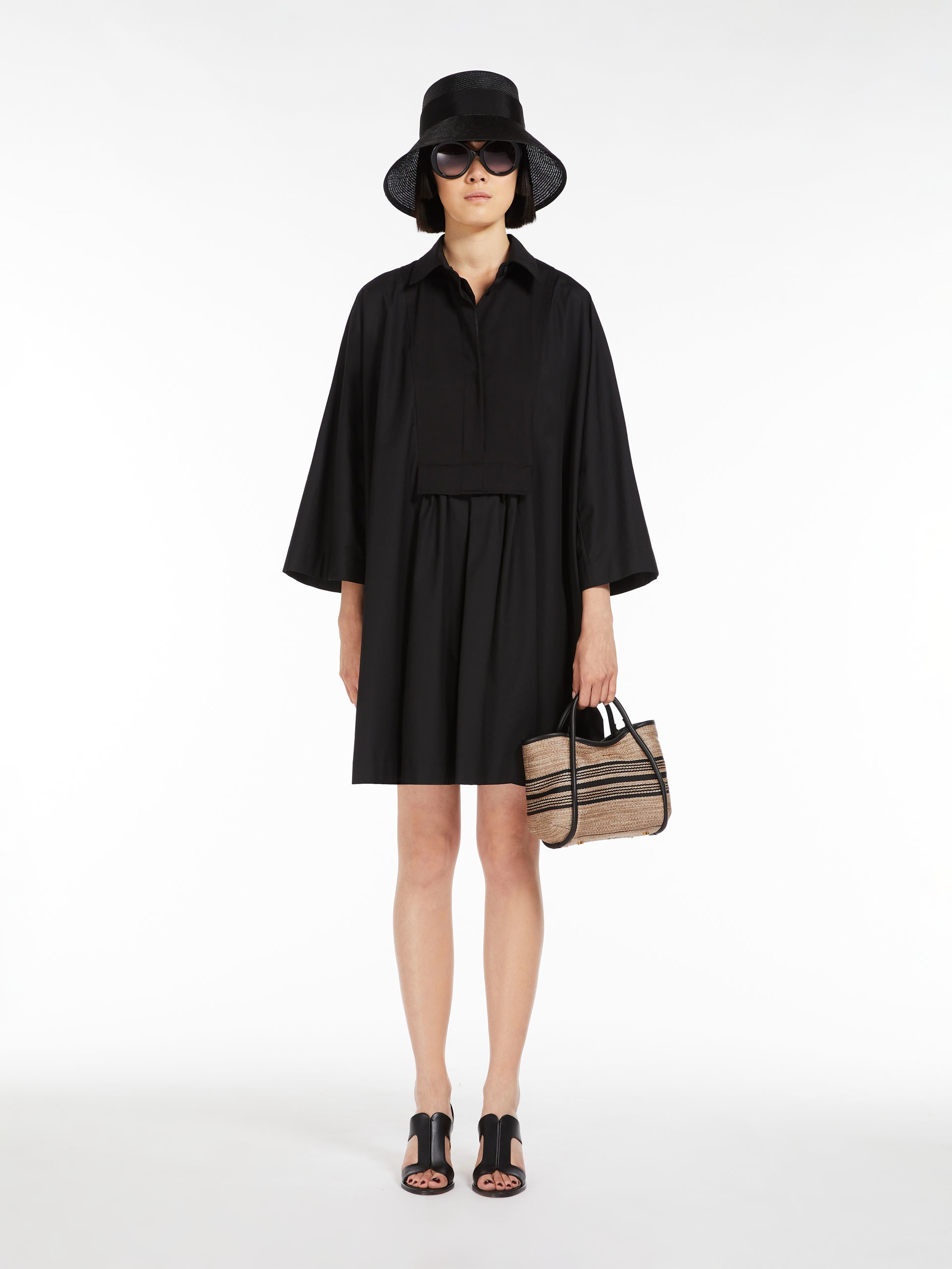 Max Mara MARINESTRIPEXS Jacquard raffia fabric extra-small
