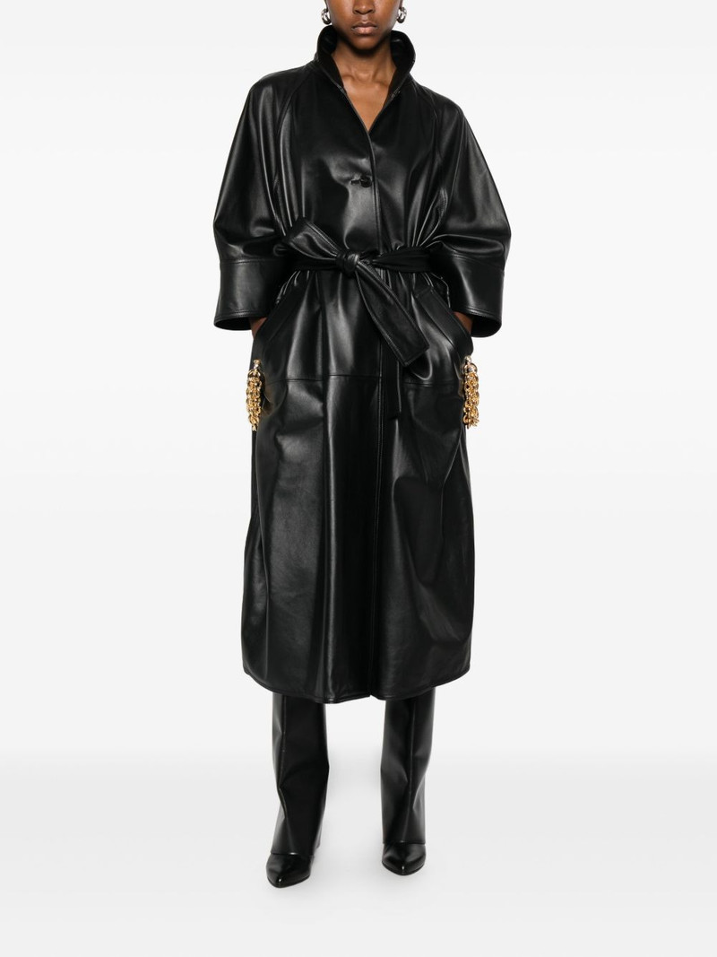 DARKPARK belt-waist coat outlook