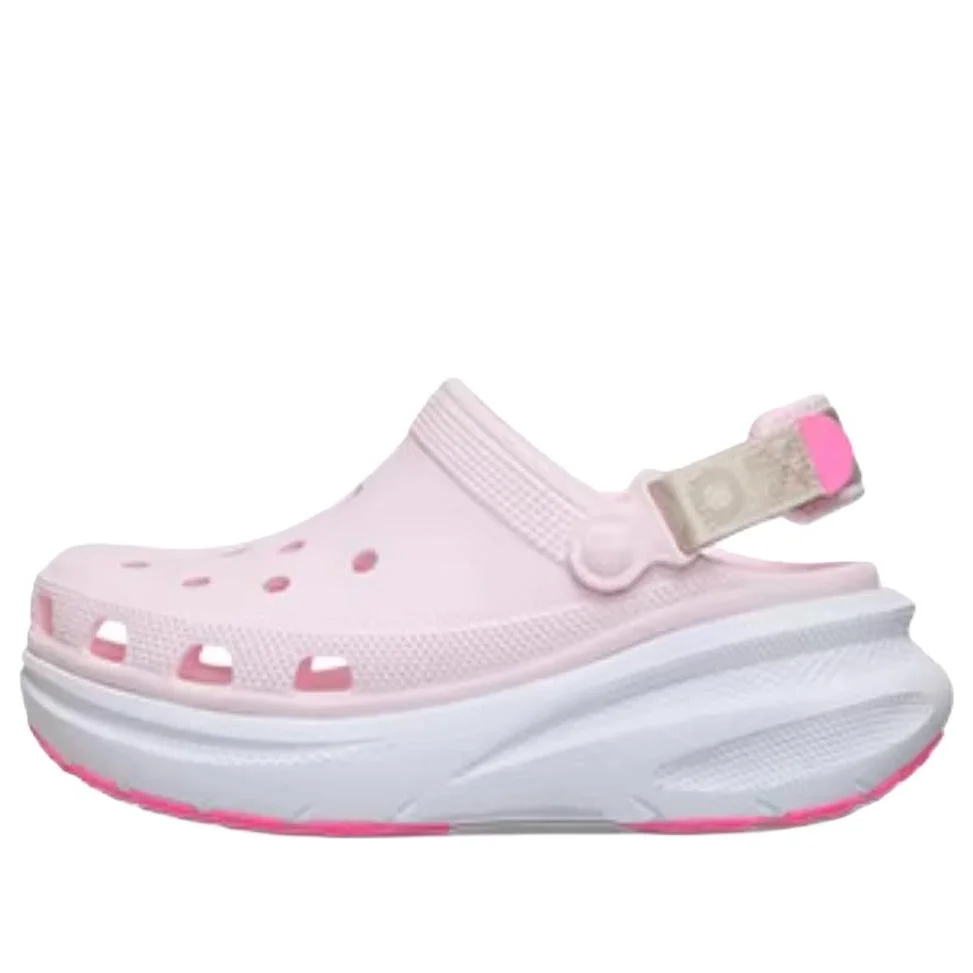 Crocs New Crush Dynamic Puff Color Block 'Ice Pink' 214096-7DF - 1