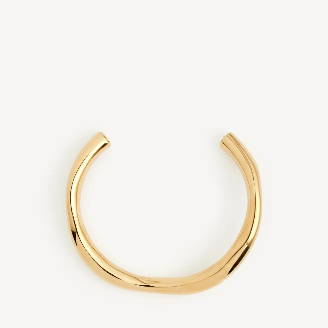 Women's Eisa Choker in Shiny Gold - 1