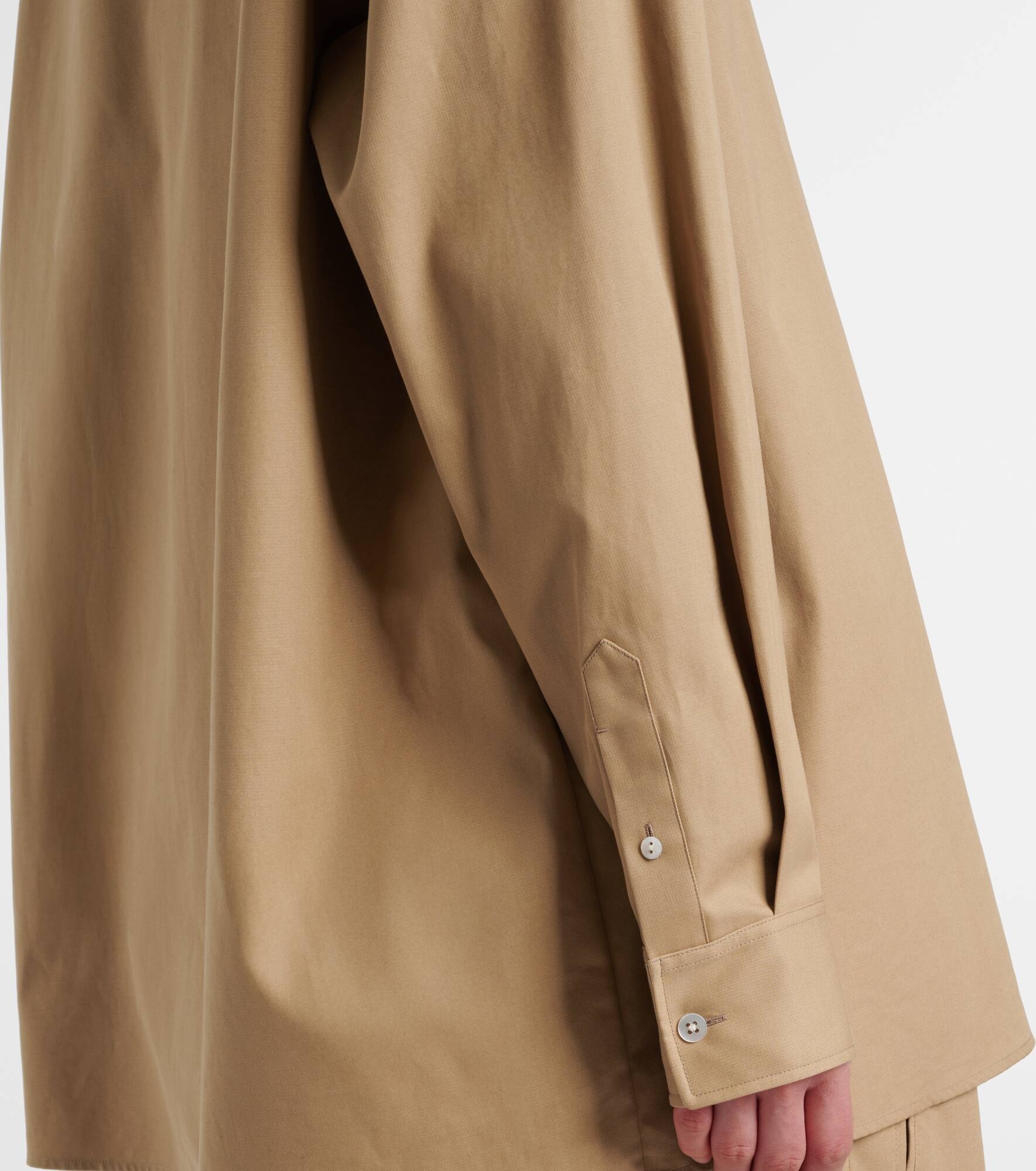 Tansy cotton and cashmere shirt - 5