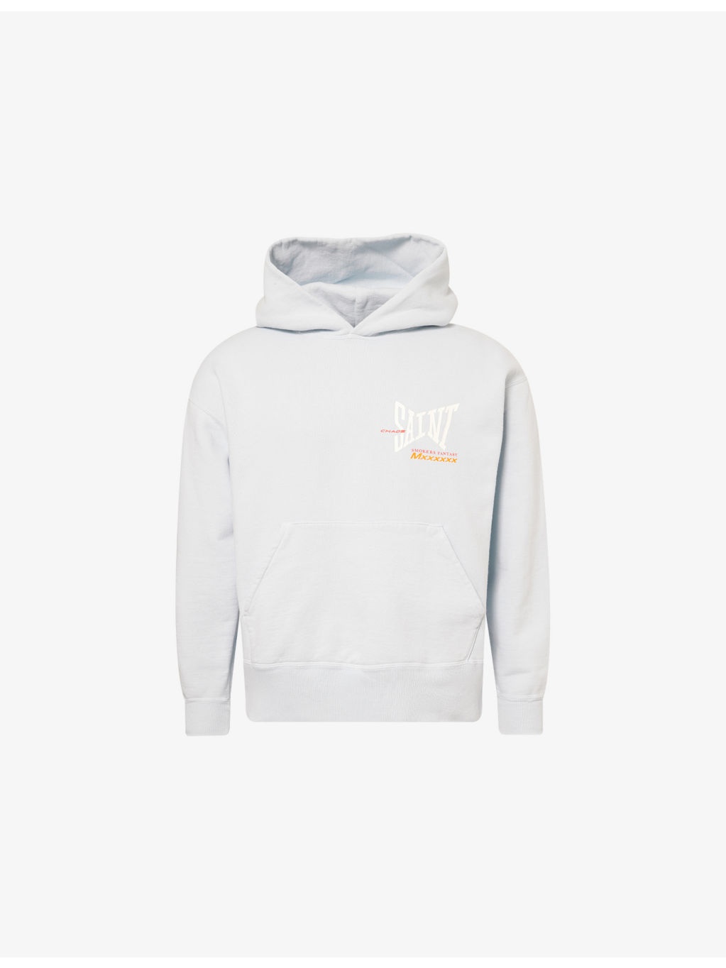 Logo Graphic-Print Cotton Hoody - 1