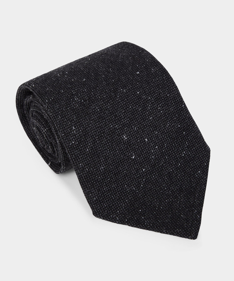 Italian Donegal Wool-Silk Tie 1