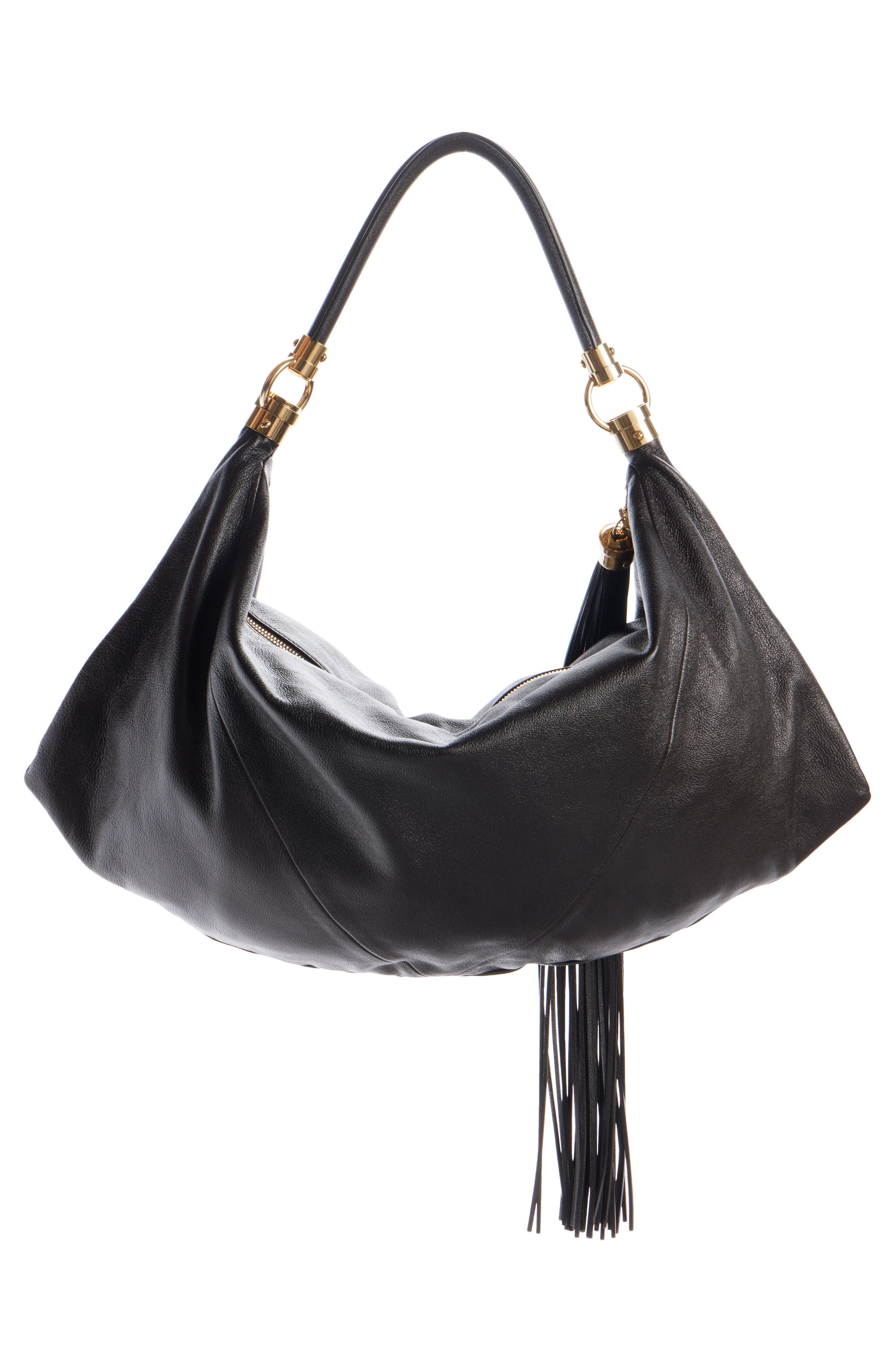 Chloé Medium Foulard Leather Hobo Bag in Kohl Brown at Nordstrom - 3