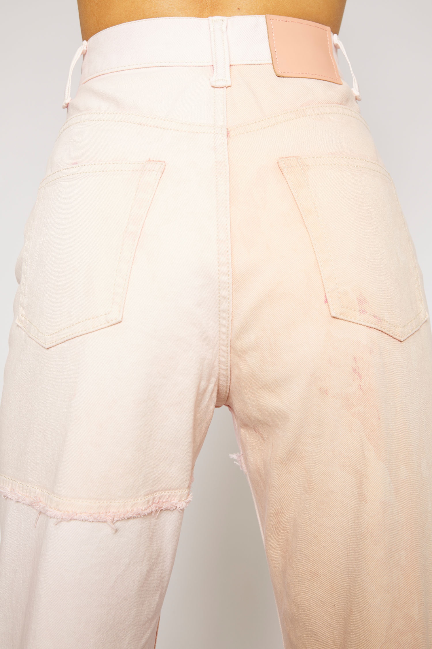 Recrafted tapered-fit jeans dusty pink - 5