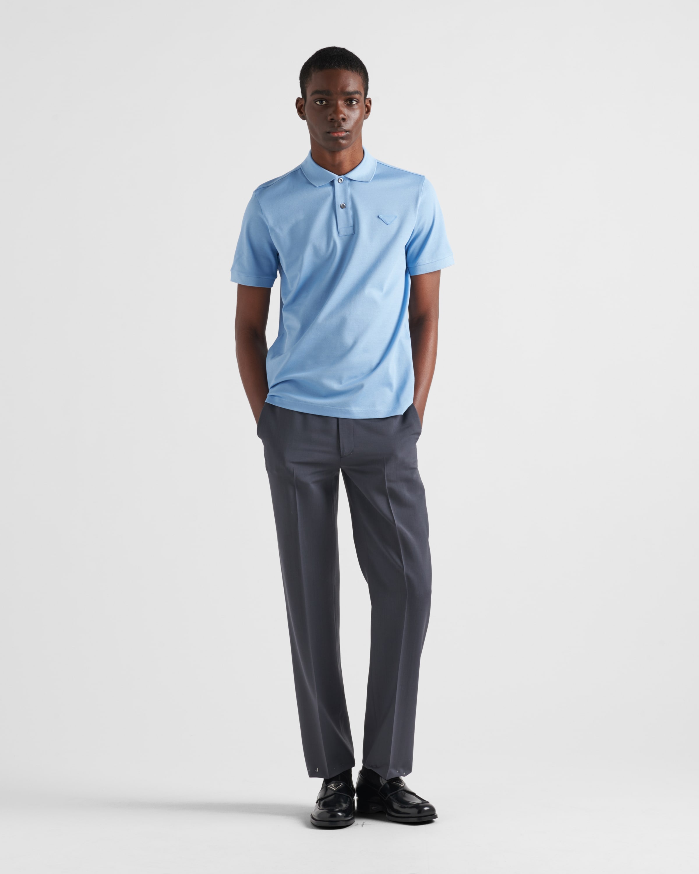 Piqué polo shirt - 2