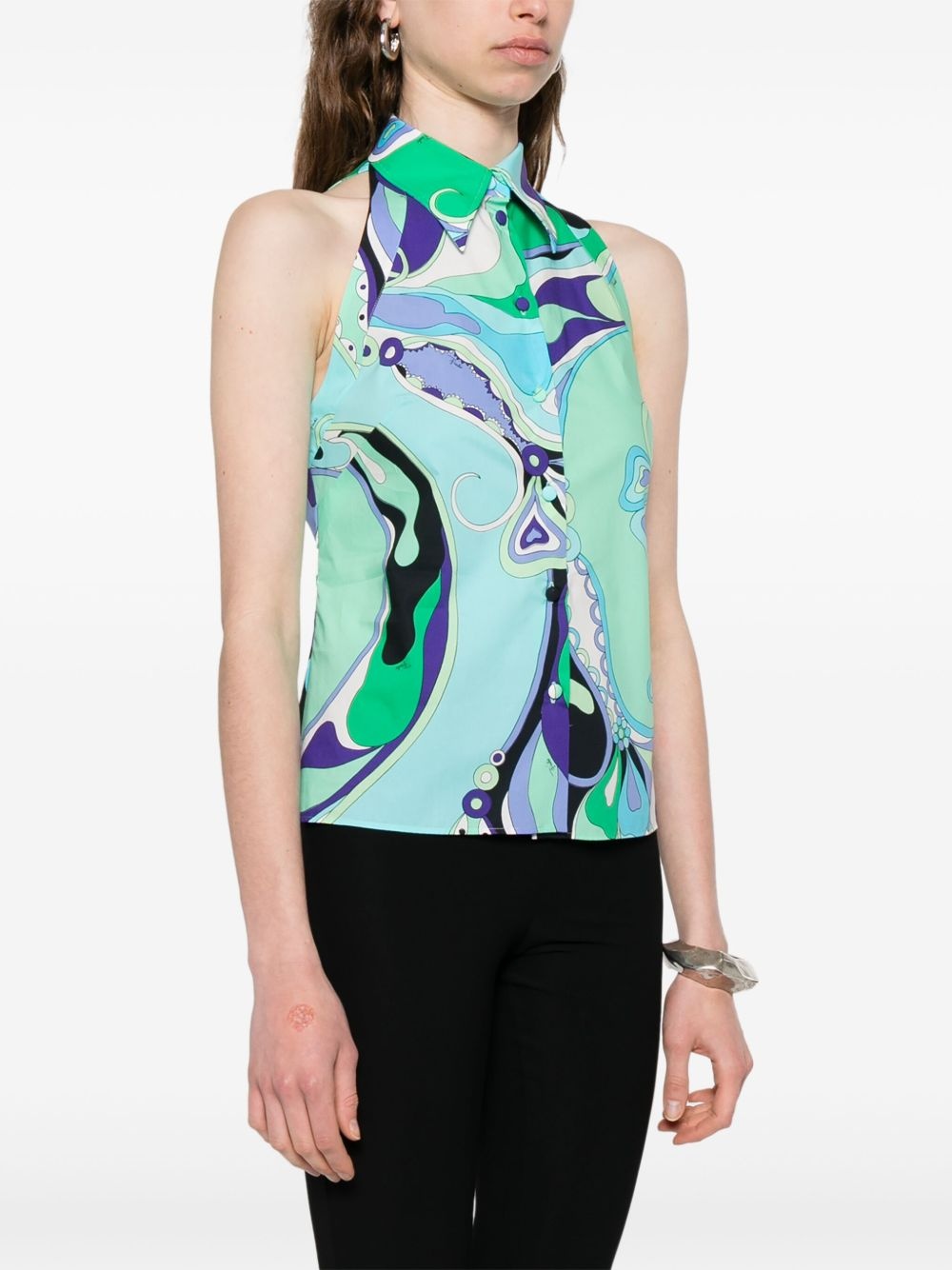 Marmo-print shirt - 3