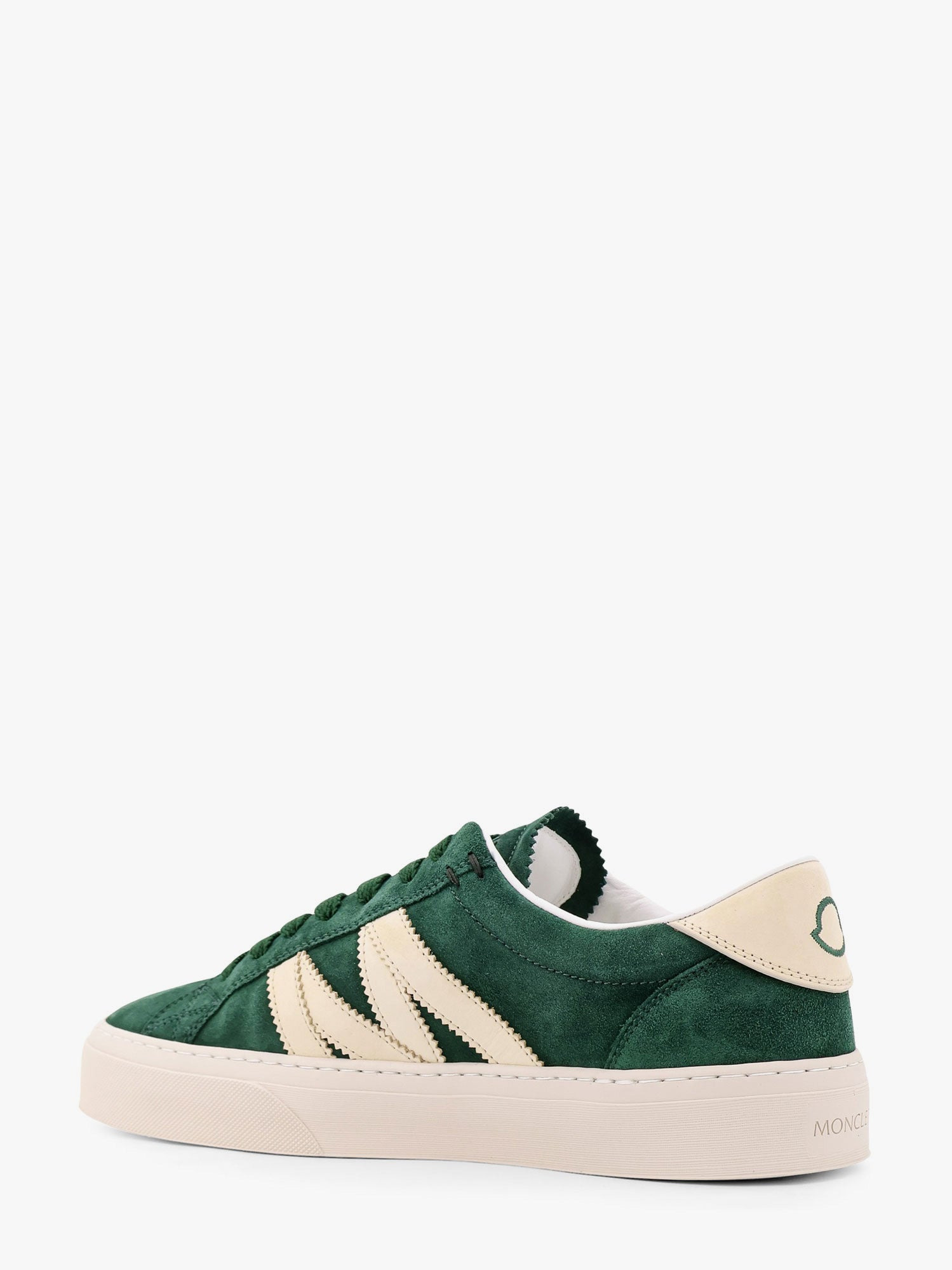 Moncler Low-Top Leather Sneakers - 3