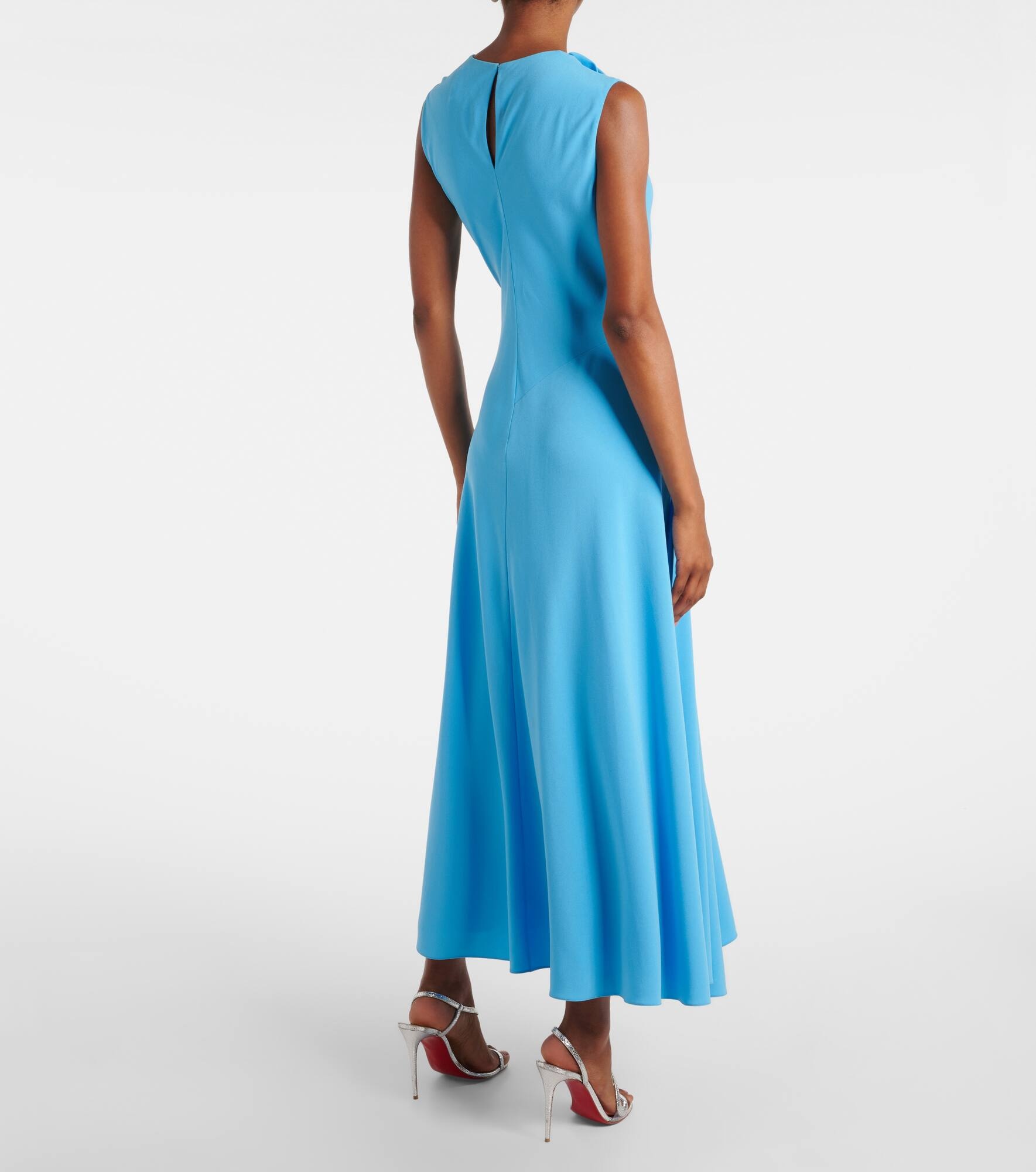 Alma crêpe midi dress - 3